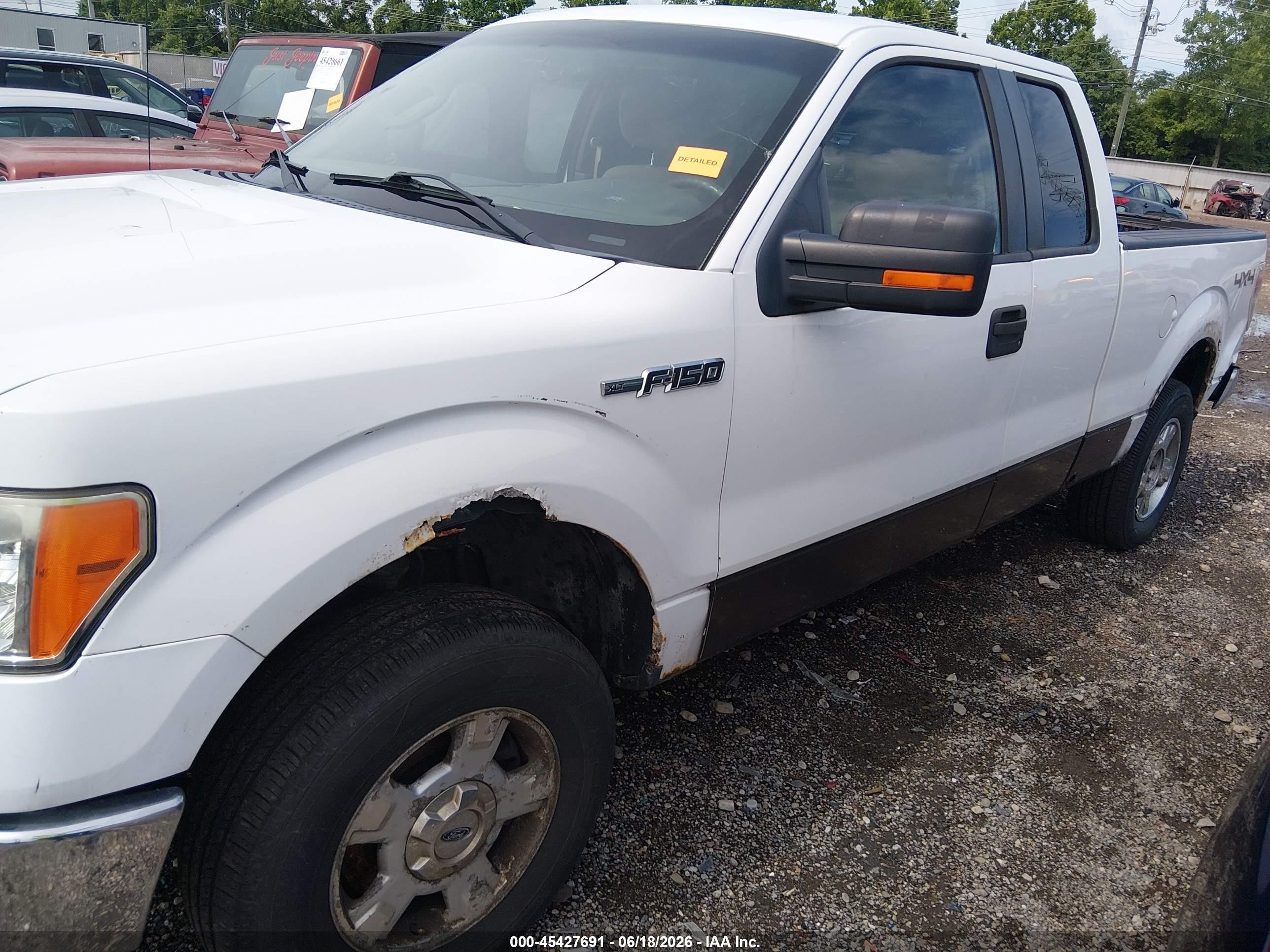 2011 Ford F-150 Stx/xl/xlt Белый vin: 1FTEX1EM1BFD37635