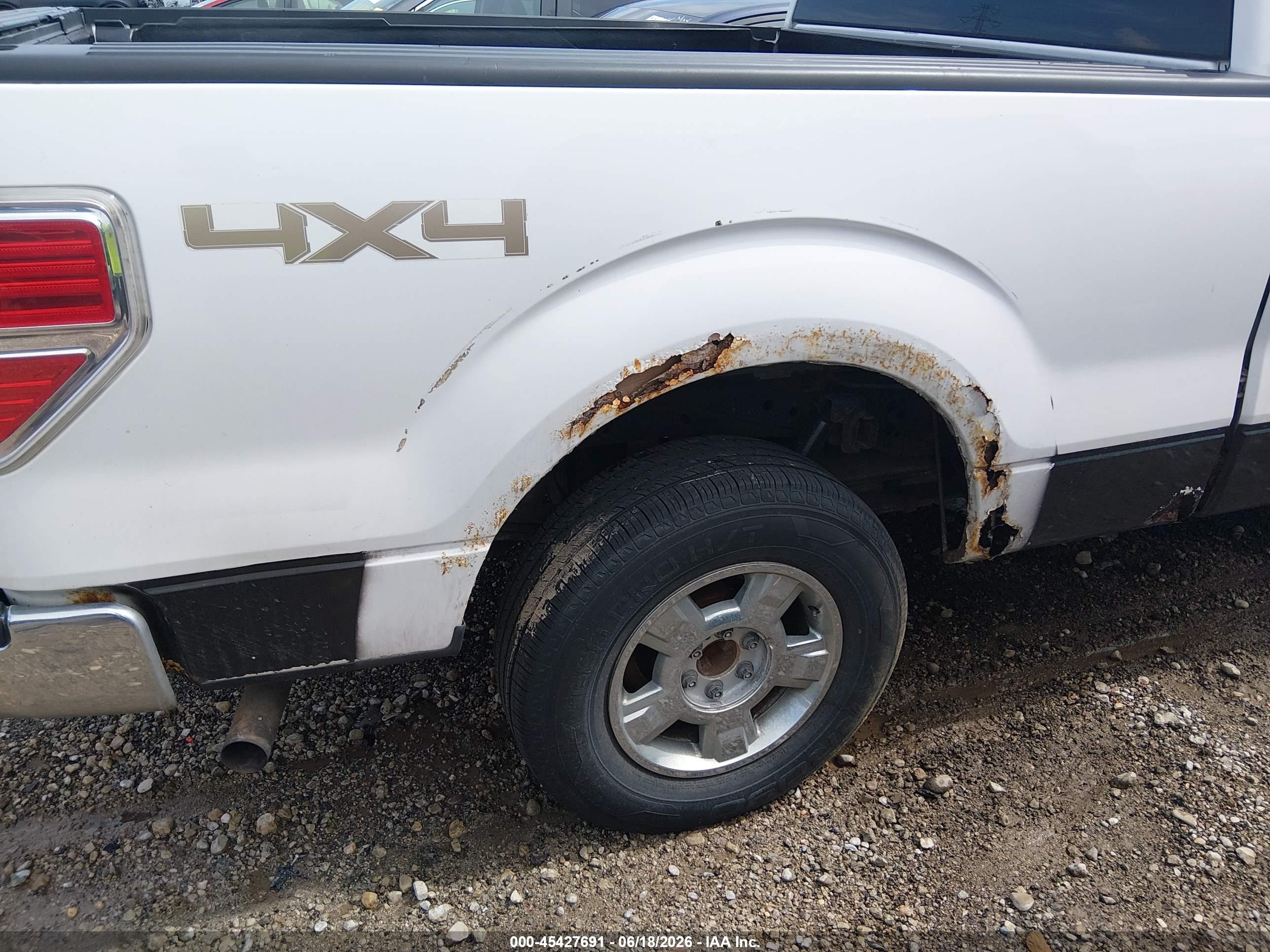 2011 Ford F-150 Stx/xl/xlt Белый vin: 1FTEX1EM1BFD37635
