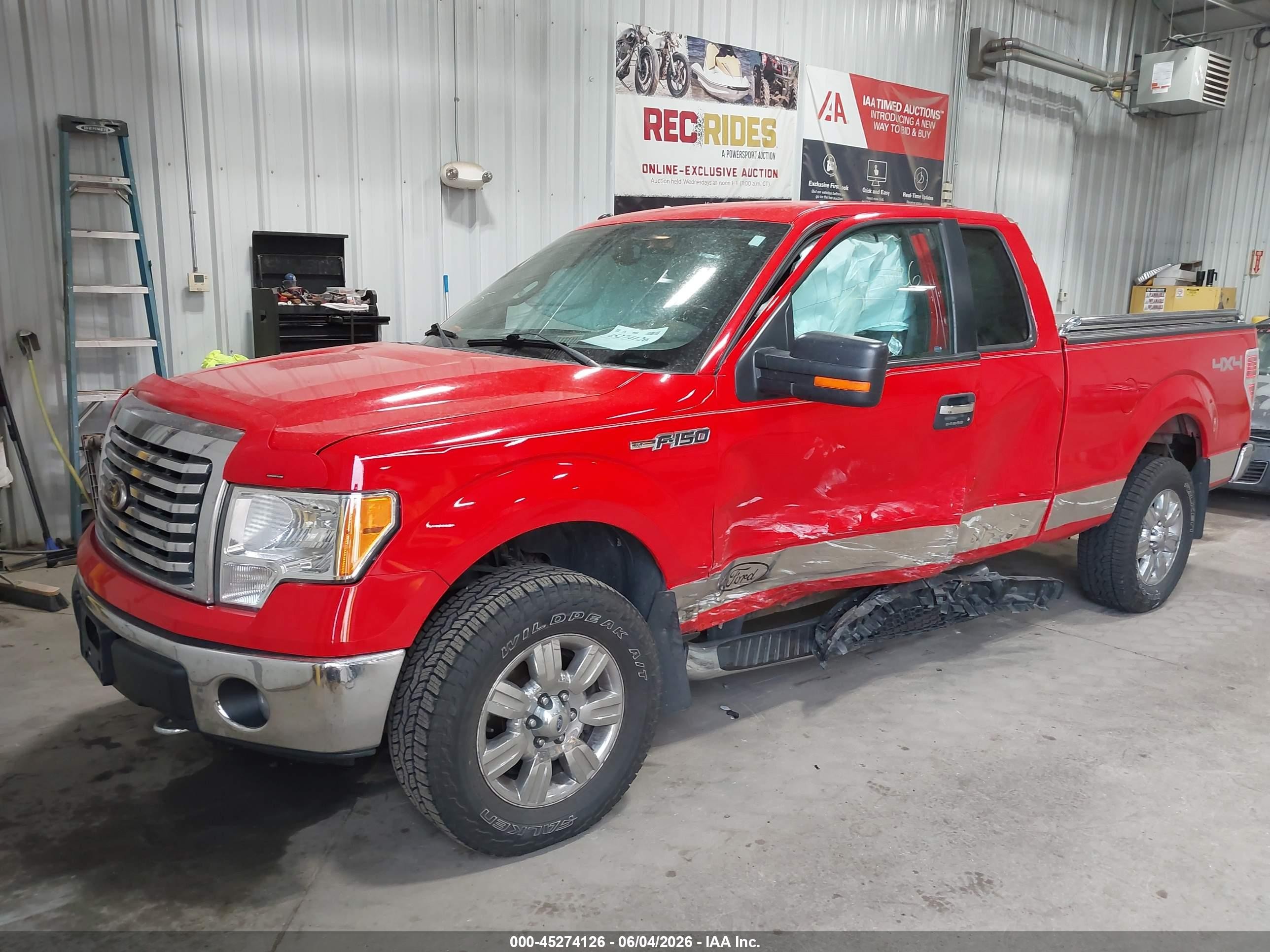 2012 Ford F-150 Xlt Red vin: 1FTEX1EM1CFB55208