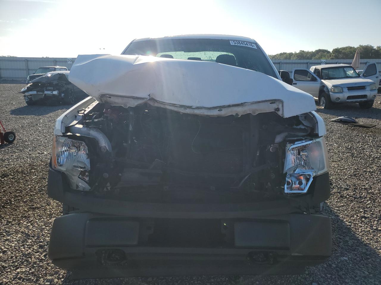 2012 Ford F150 Super Cab White vin: 1FTEX1EM1CFC22387