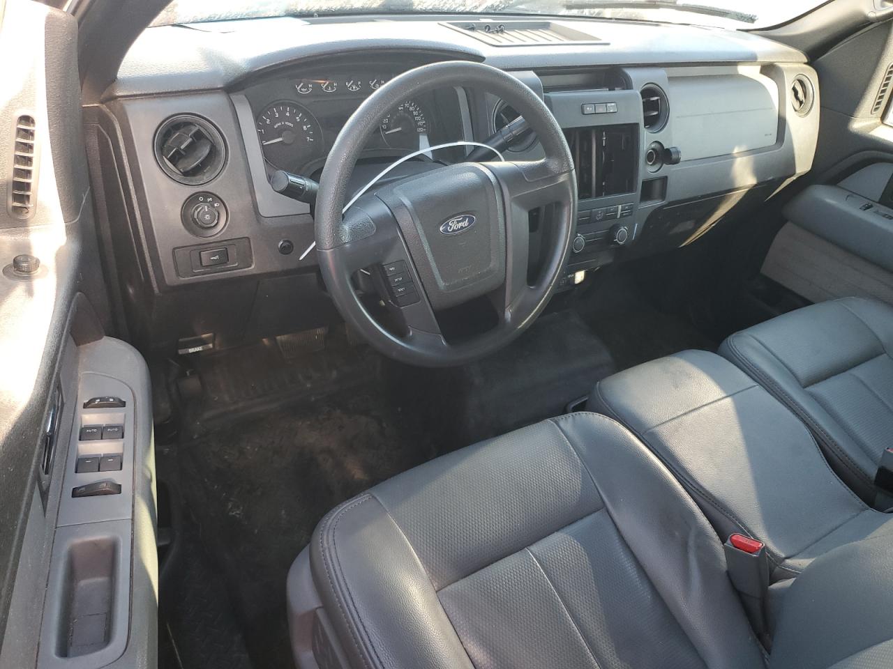 2012 Ford F150 Super Cab White vin: 1FTEX1EM1CFC22387