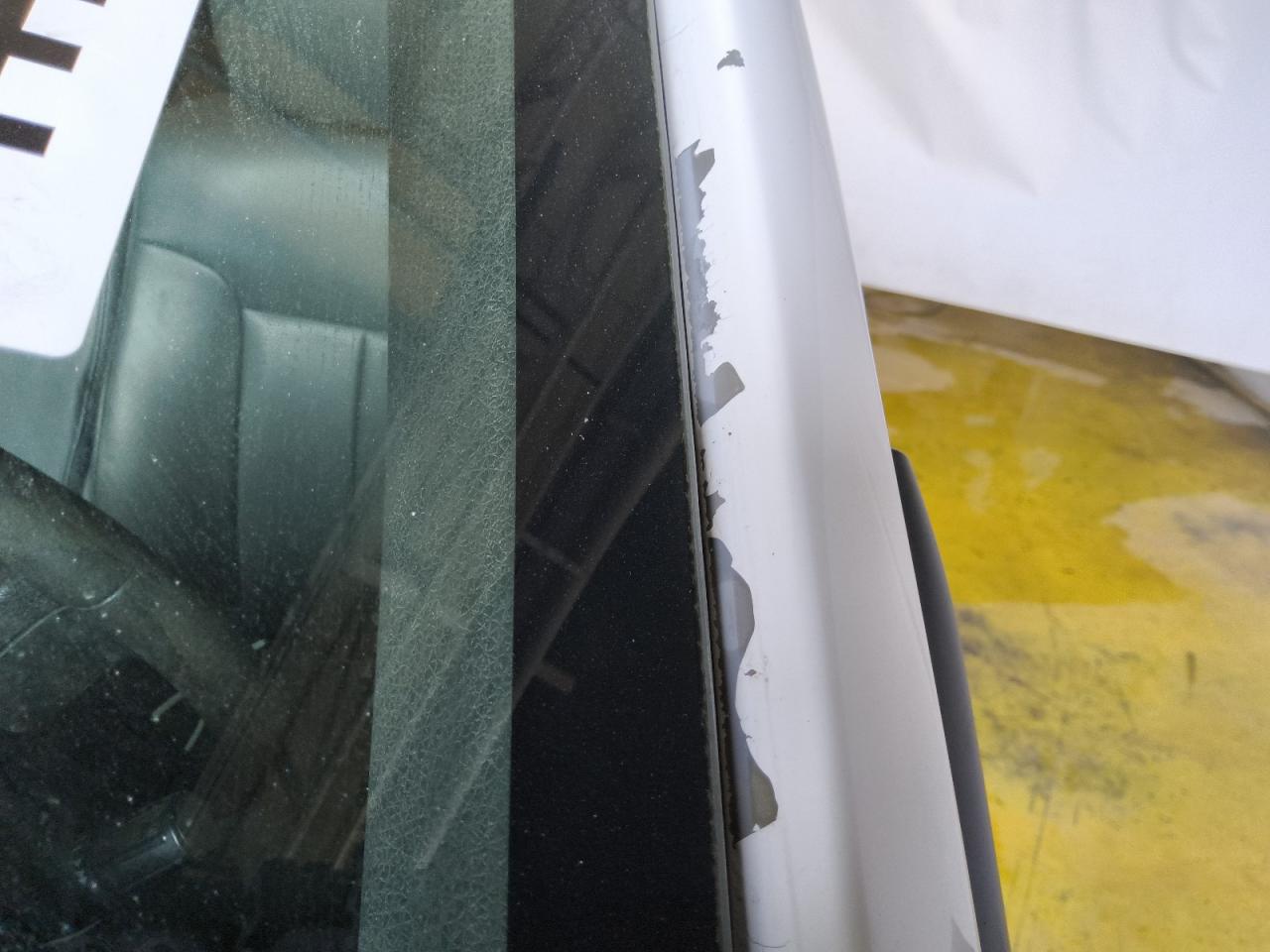 2013 Ford F150 Super Cab White vin: 1FTEX1EM1DFC21113 Damage: Left Drip Rail, Chipped, 4