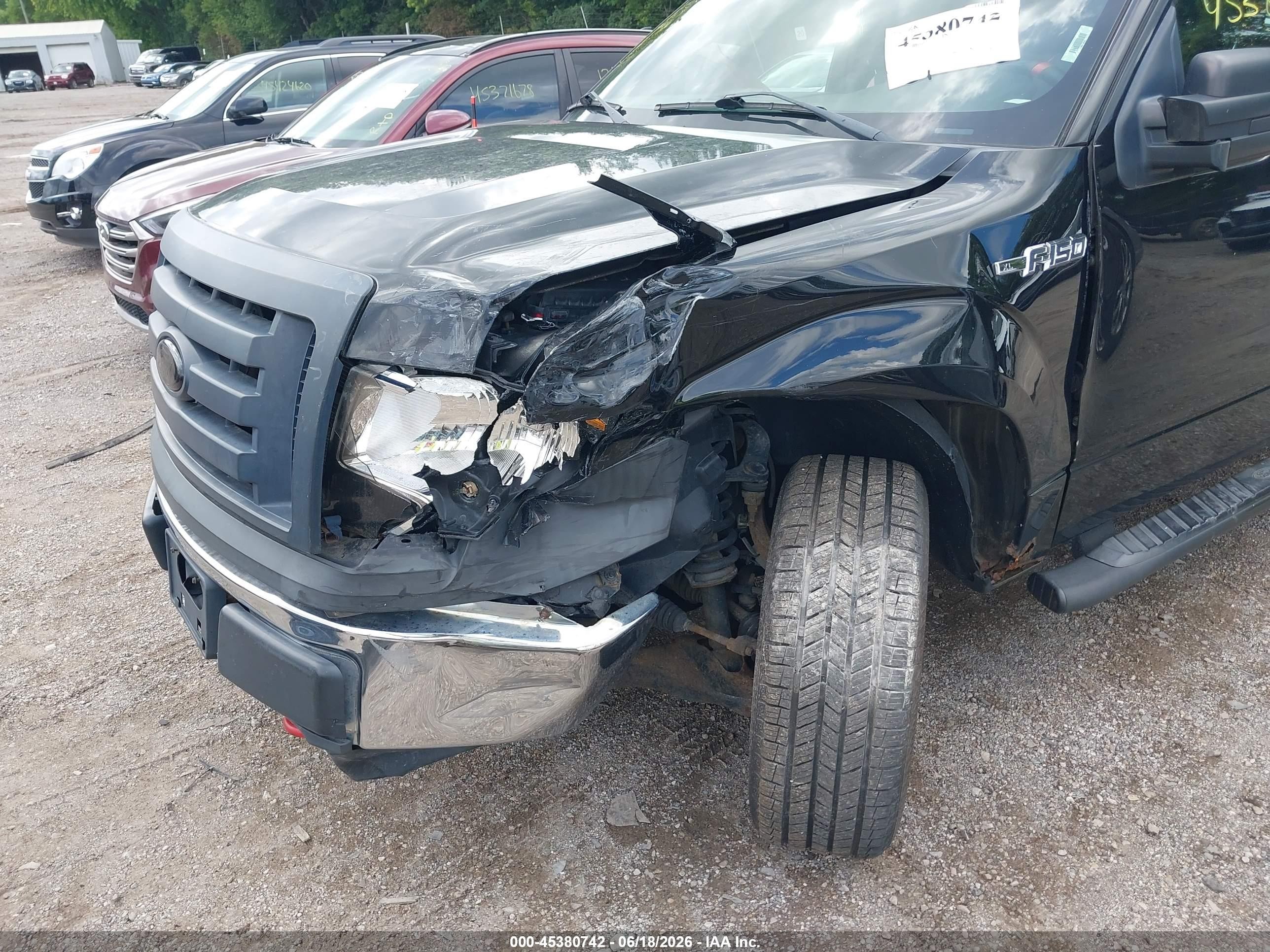 2011 Ford F-150 Stx/xl/xlt Black vin: 1FTEX1EM2BFD33710