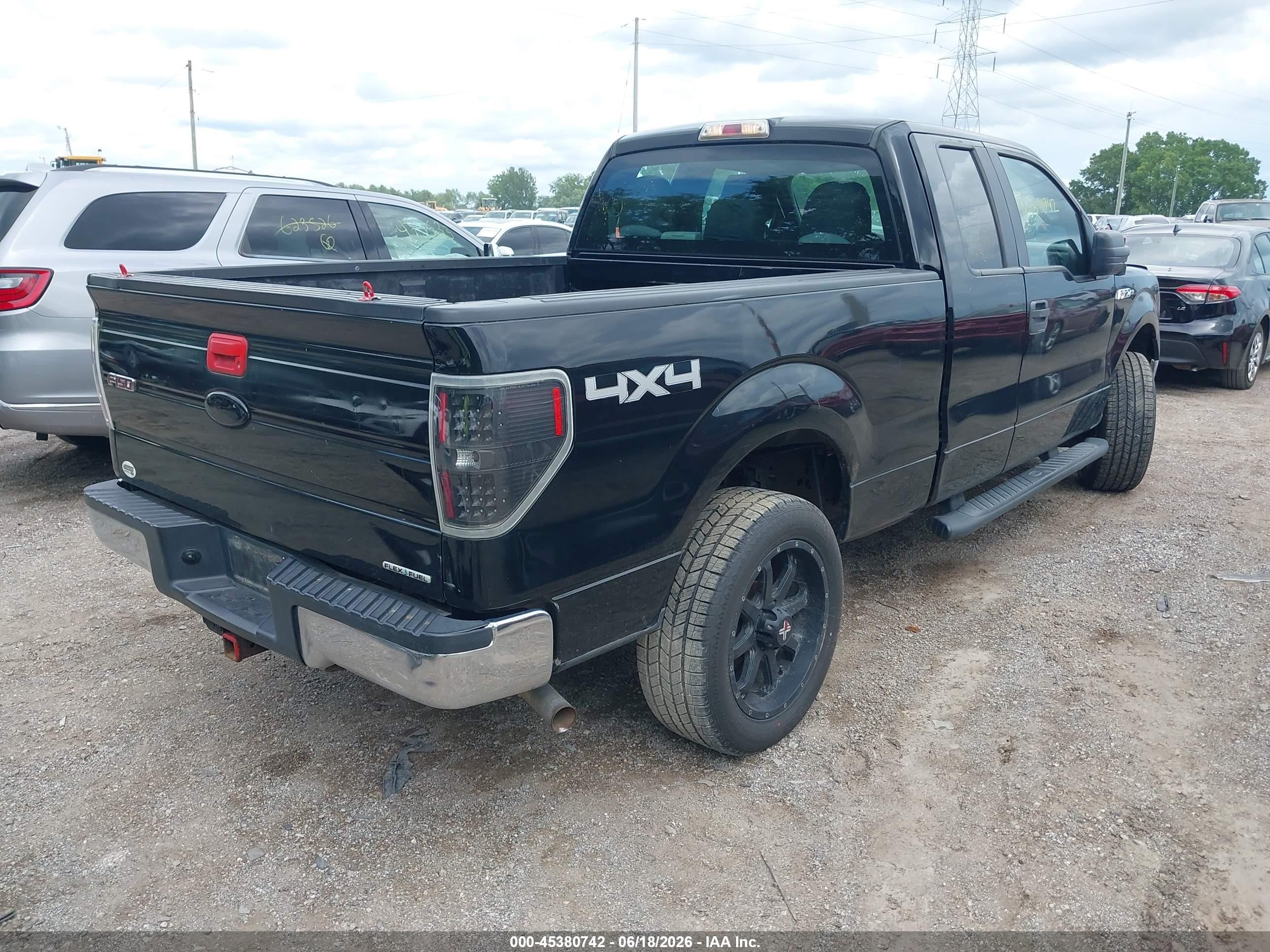2011 Ford F-150 Stx/xl/xlt Black vin: 1FTEX1EM2BFD33710