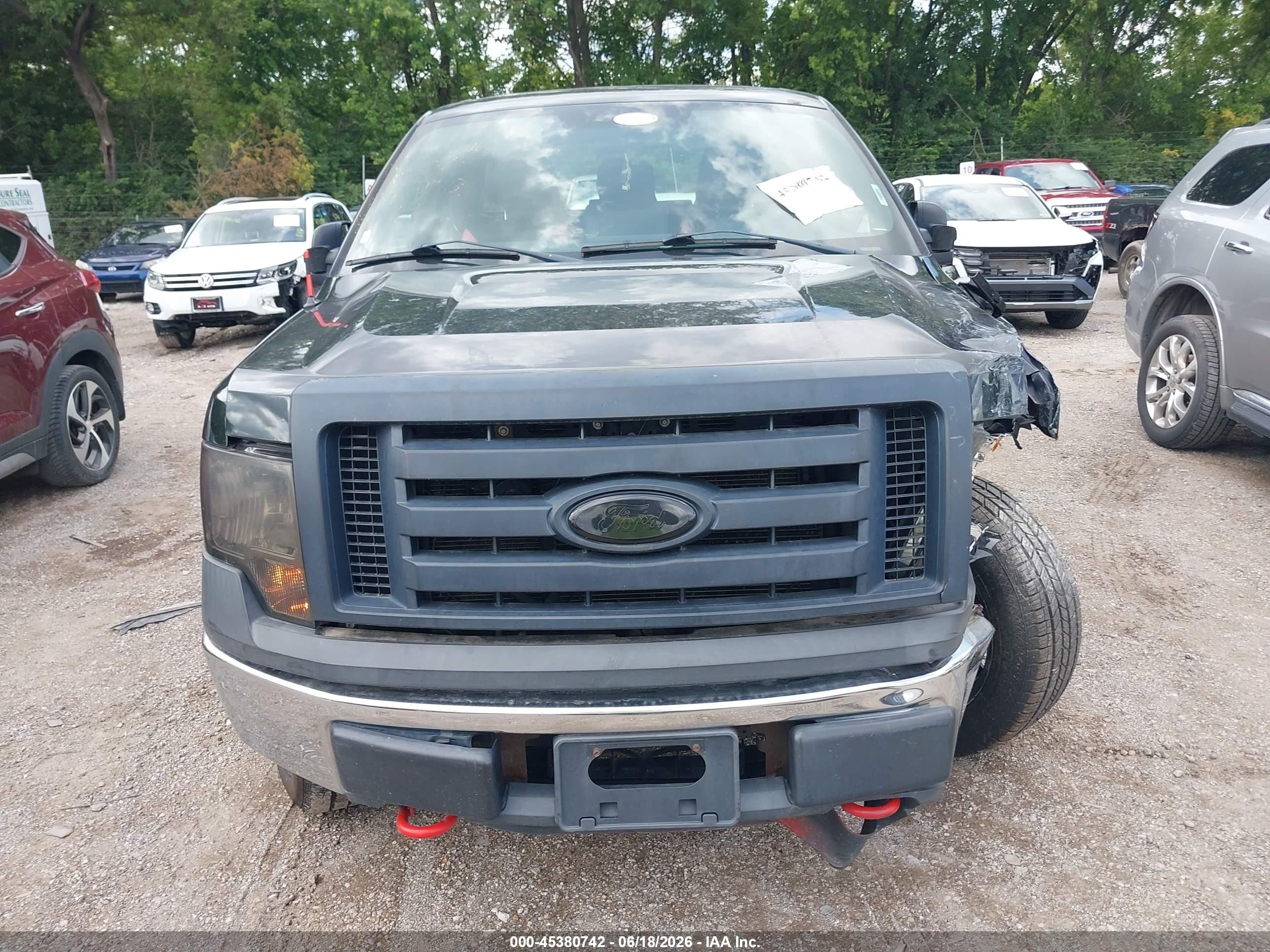 2011 Ford F-150 Stx/xl/xlt Black vin: 1FTEX1EM2BFD33710