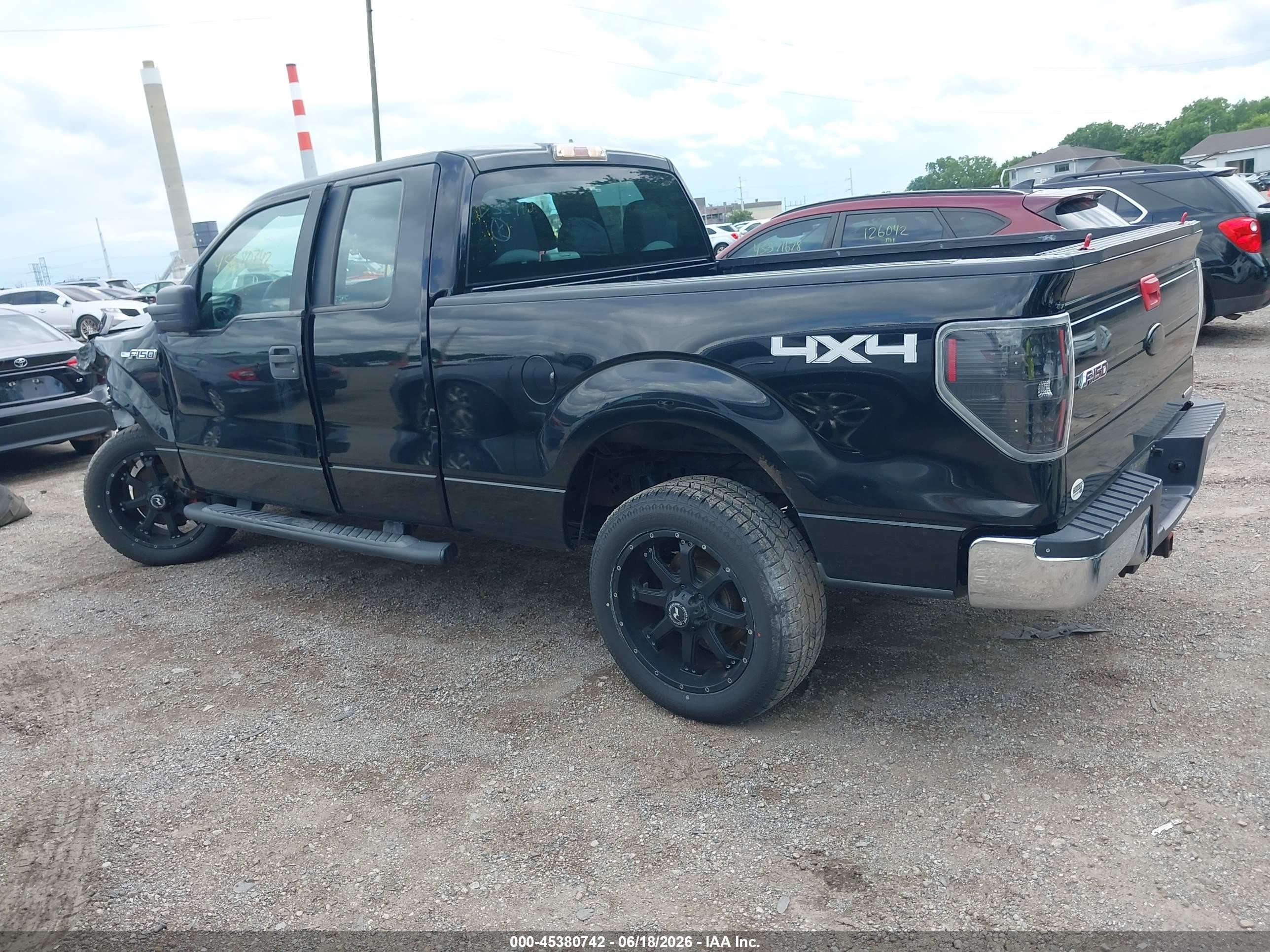 2011 Ford F-150 Stx/xl/xlt Black vin: 1FTEX1EM2BFD33710
