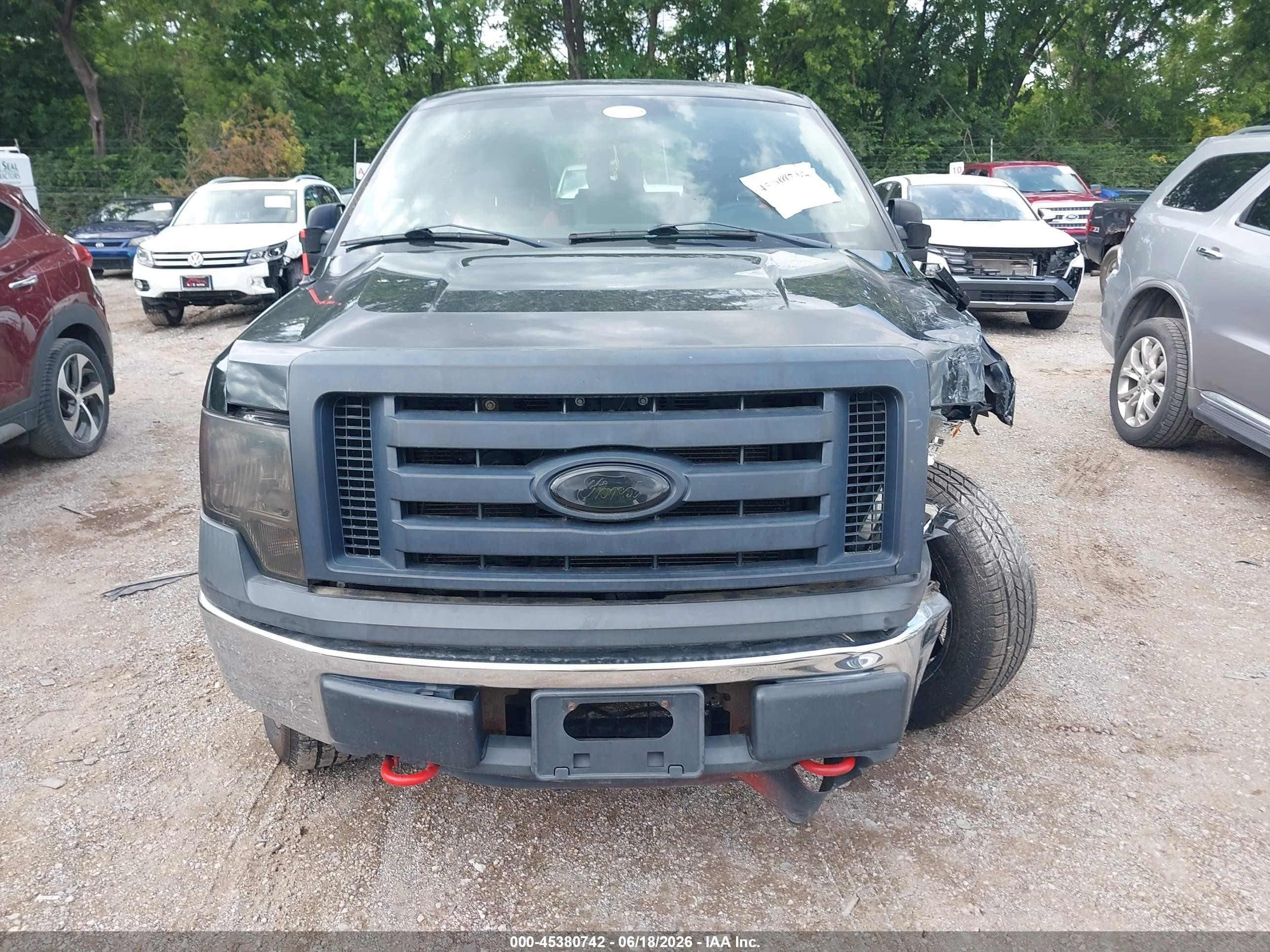 2011 Ford F-150 Stx/xl/xlt Black vin: 1FTEX1EM2BFD33710