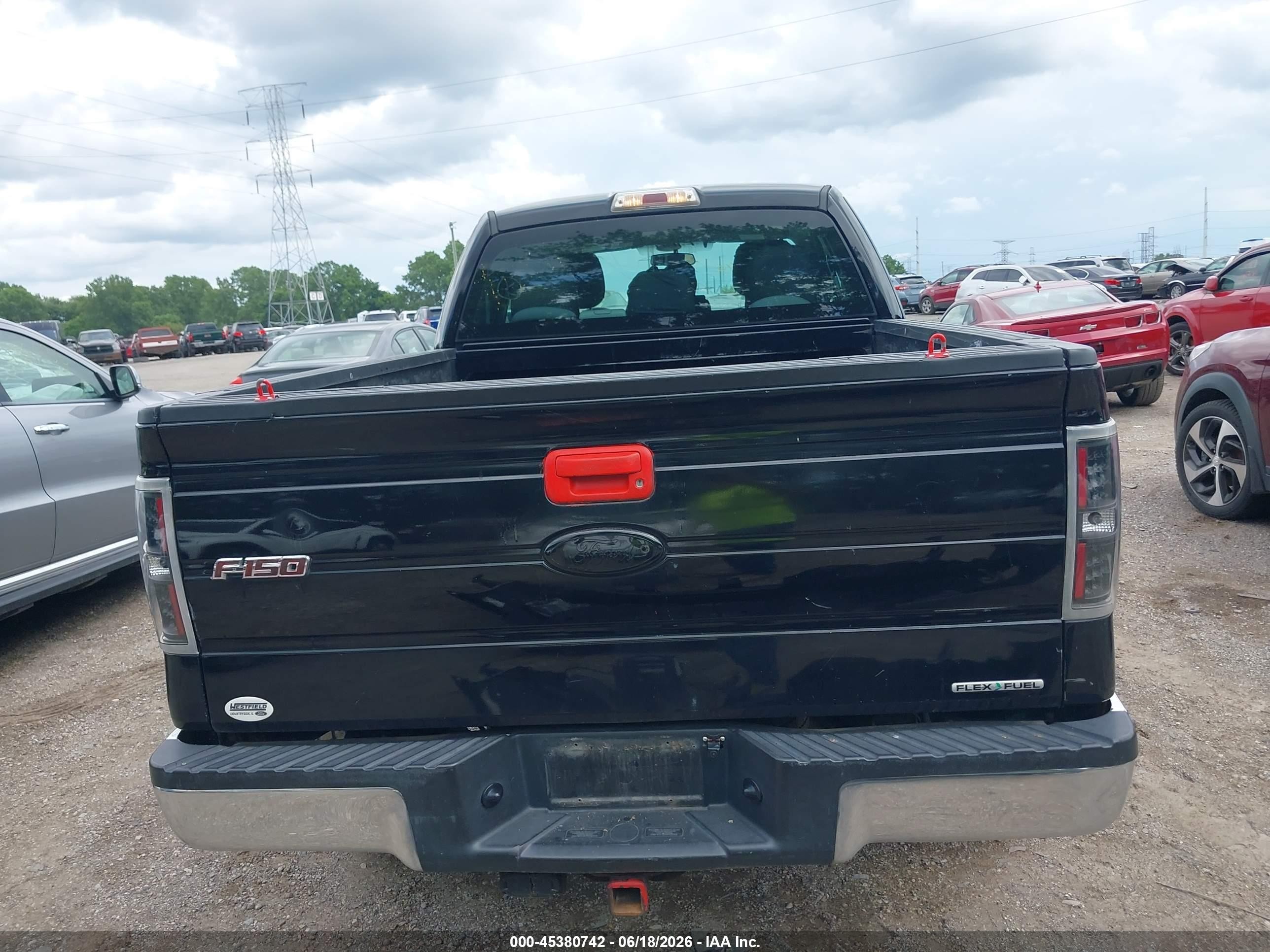2011 Ford F-150 Stx/xl/xlt Black vin: 1FTEX1EM2BFD33710