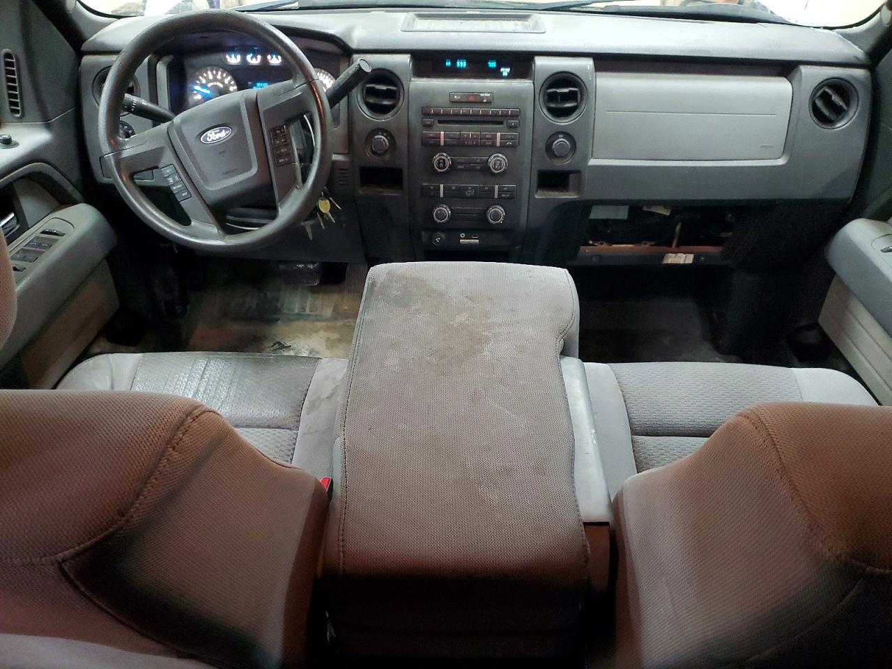 2012 Ford F150 Super Cab White vin: 1FTEX1EM2CFB56156