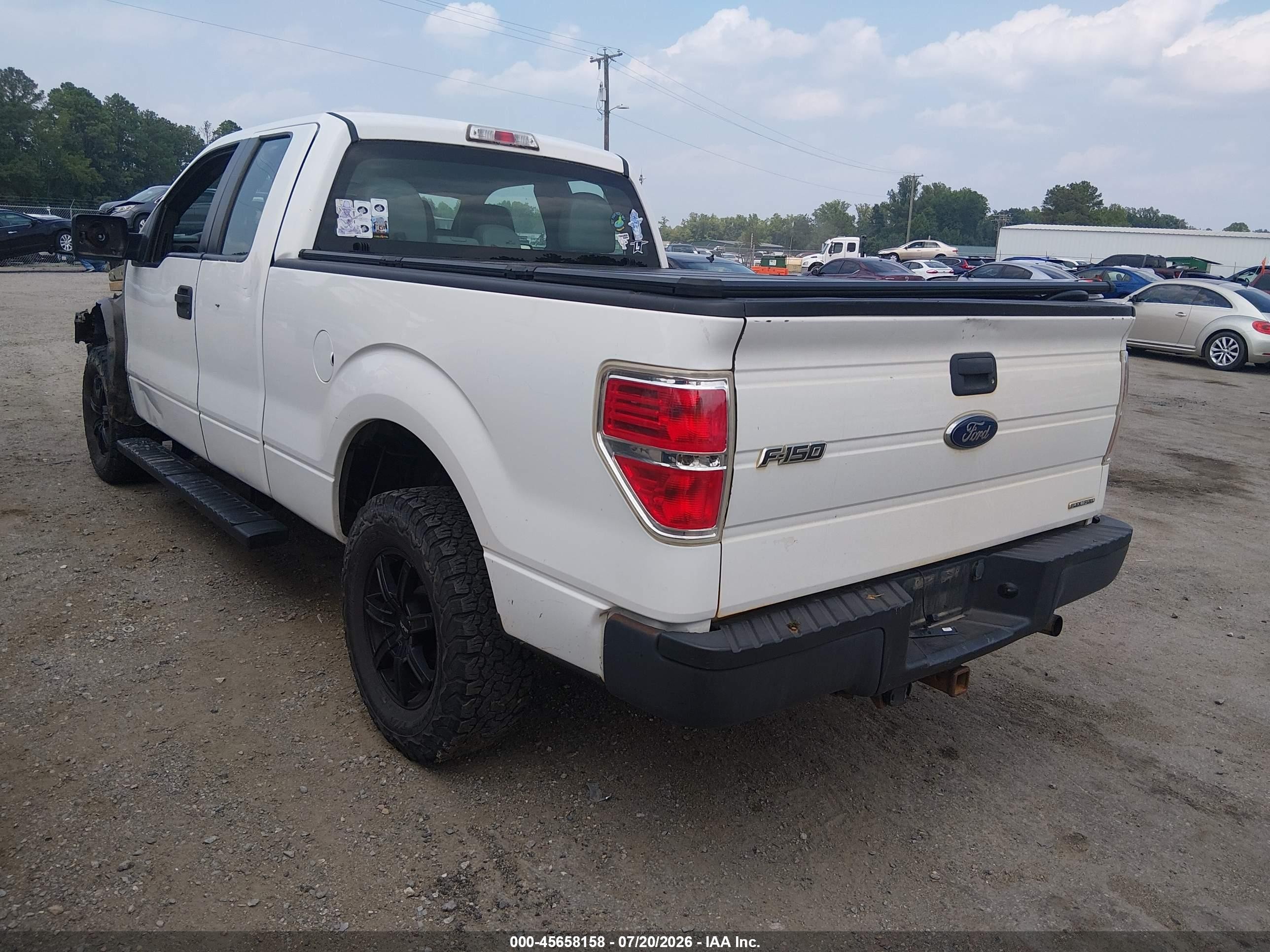 2013 Ford F-150 Xl White vin: 1FTEX1EM2DFA93884