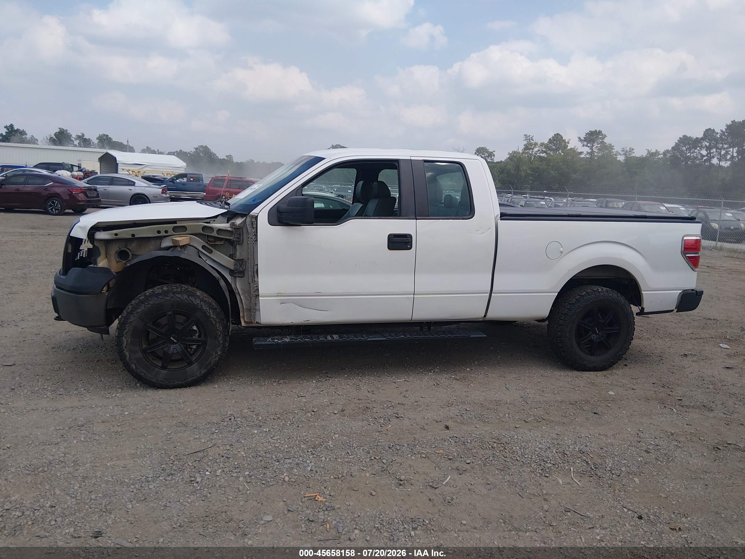 2013 Ford F-150 Xl White vin: 1FTEX1EM2DFA93884