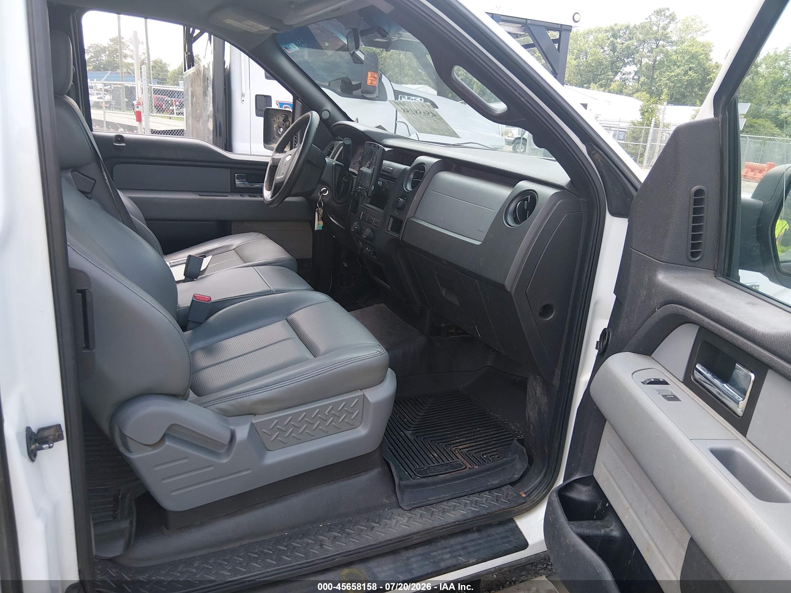 2013 Ford F-150 Xl White vin: 1FTEX1EM2DFA93884