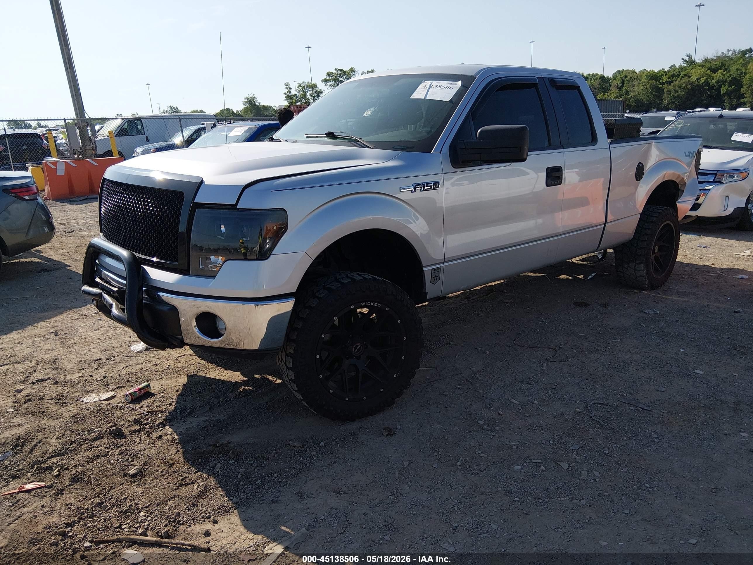 2014 Ford F-150 Xlt Серебряный vin: 1FTEX1EM2EFA47280