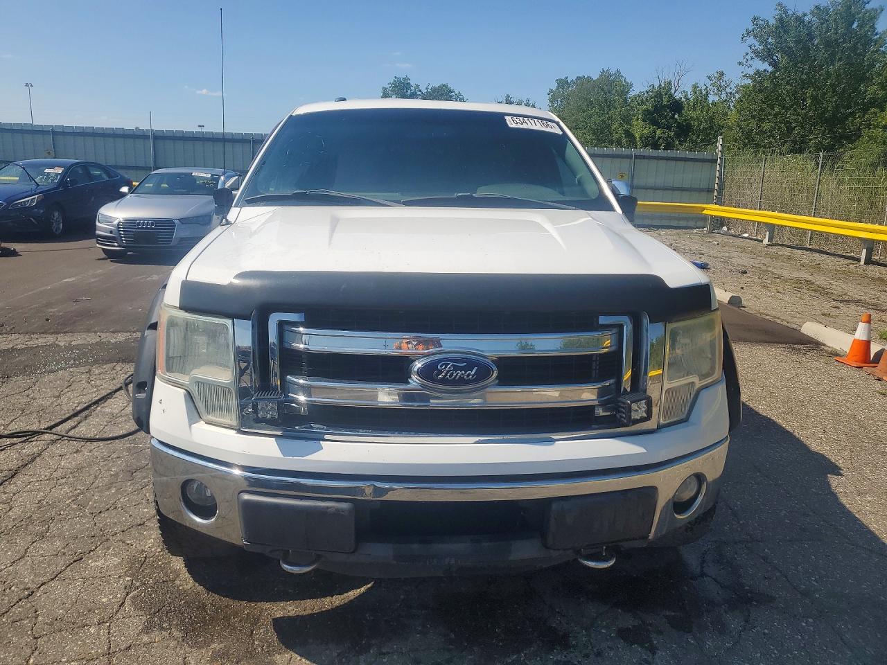 2014 Ford F150 Super Cab Белый vin: 1FTEX1EM2EFC11059