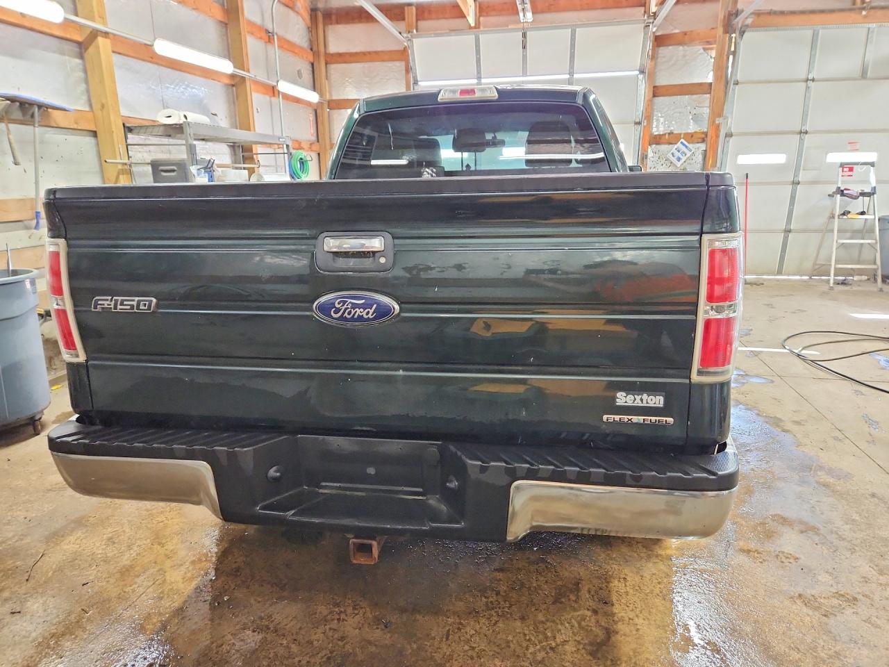 2014 Ford F150 Super Cab Green vin: 1FTEX1EM2EFC48841