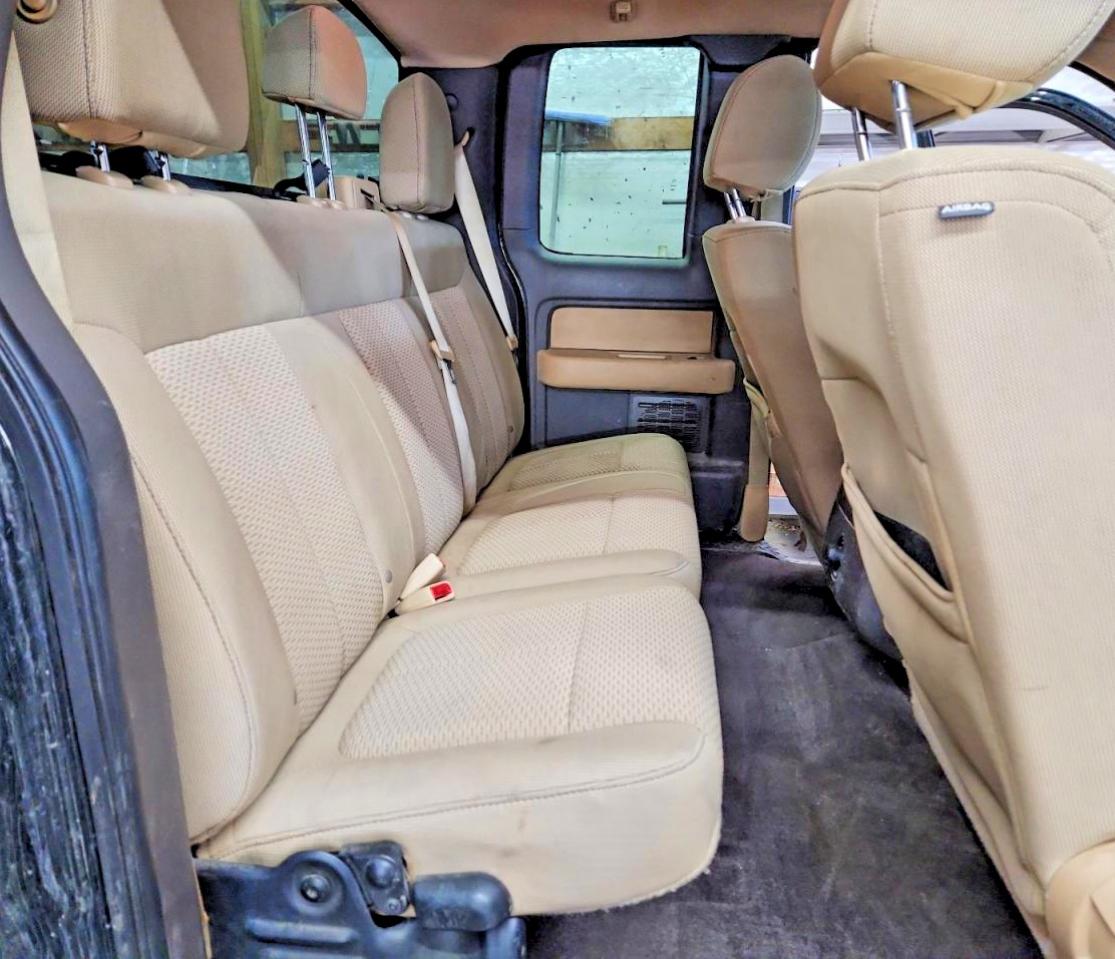 2014 Ford F150 Super Cab Green vin: 1FTEX1EM2EFC48841