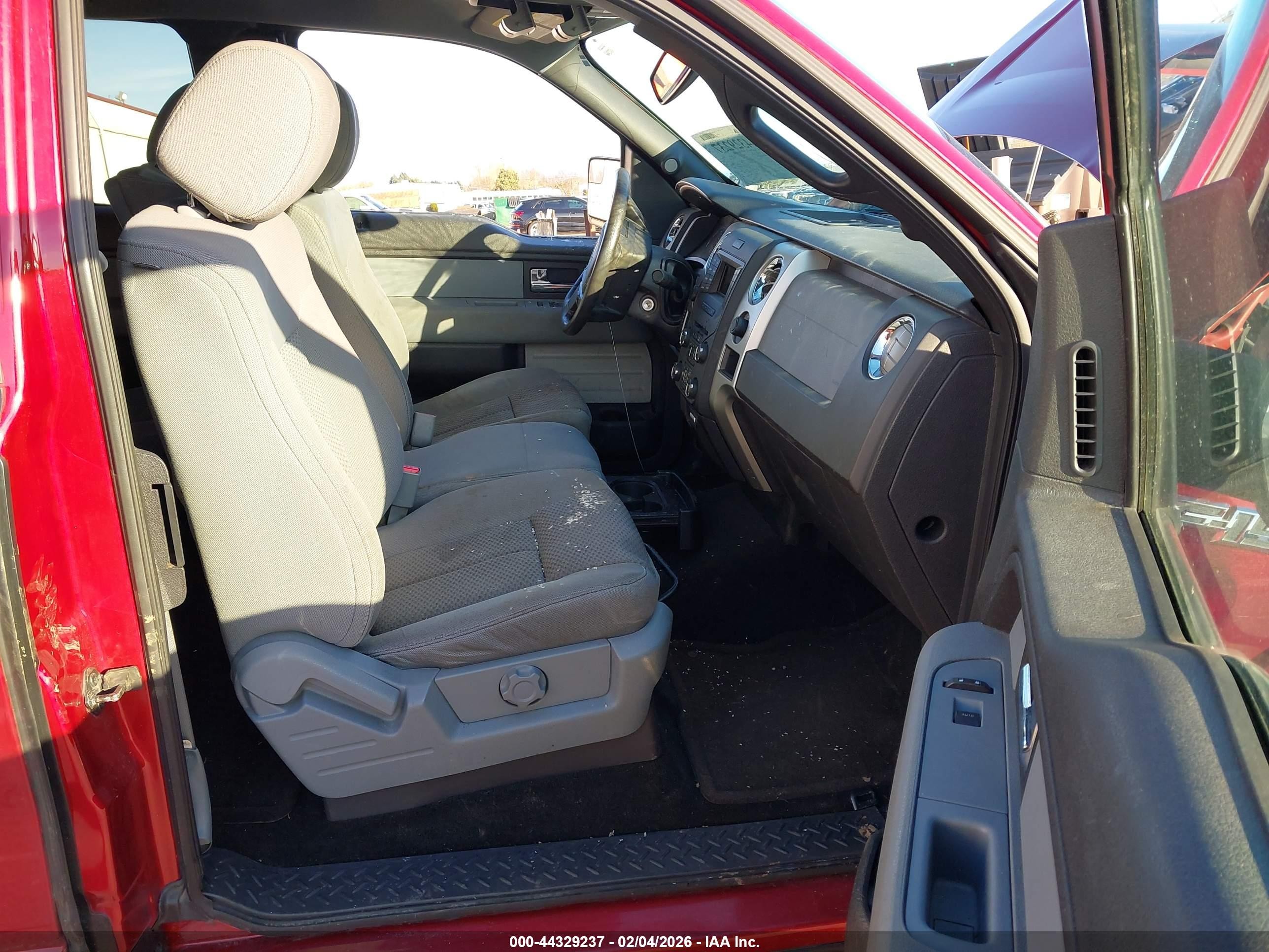 2014 Ford F-150 Xlt Red vin: 1FTEX1EM2EFC96341