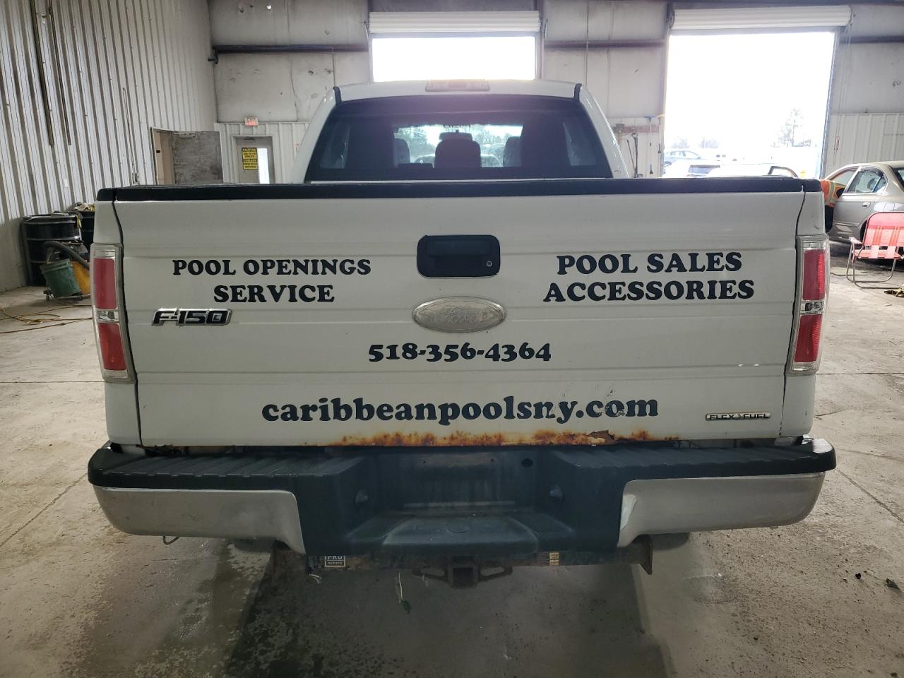 2011 Ford F150 Super Cab Белый vin: 1FTEX1EM3BFD16947
