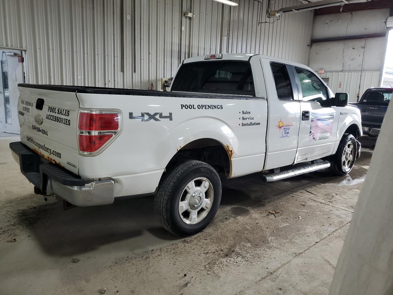 2011 Ford F150 Super Cab Белый vin: 1FTEX1EM3BFD16947
