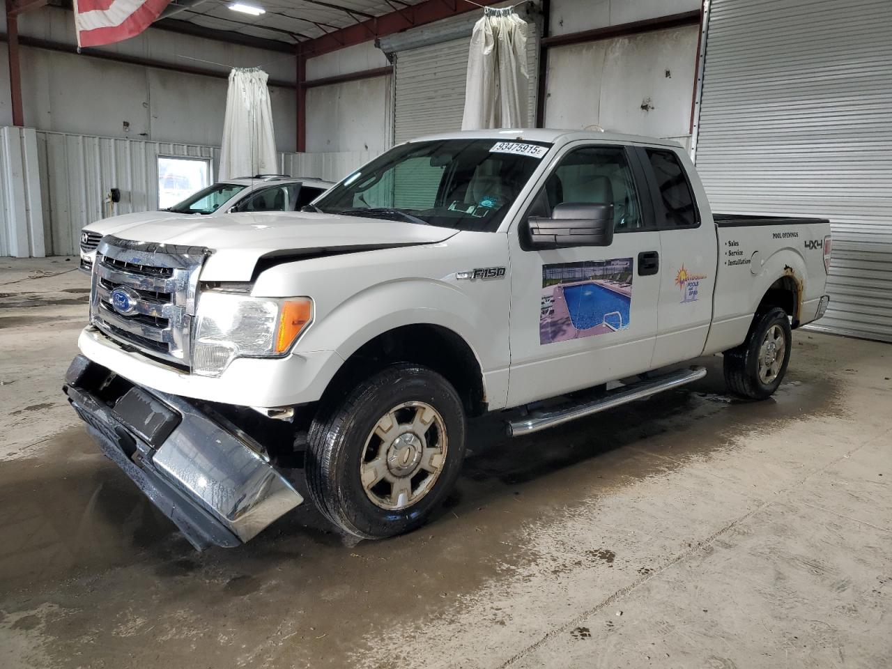 2011 Ford F150 Super Cab Белый vin: 1FTEX1EM3BFD16947