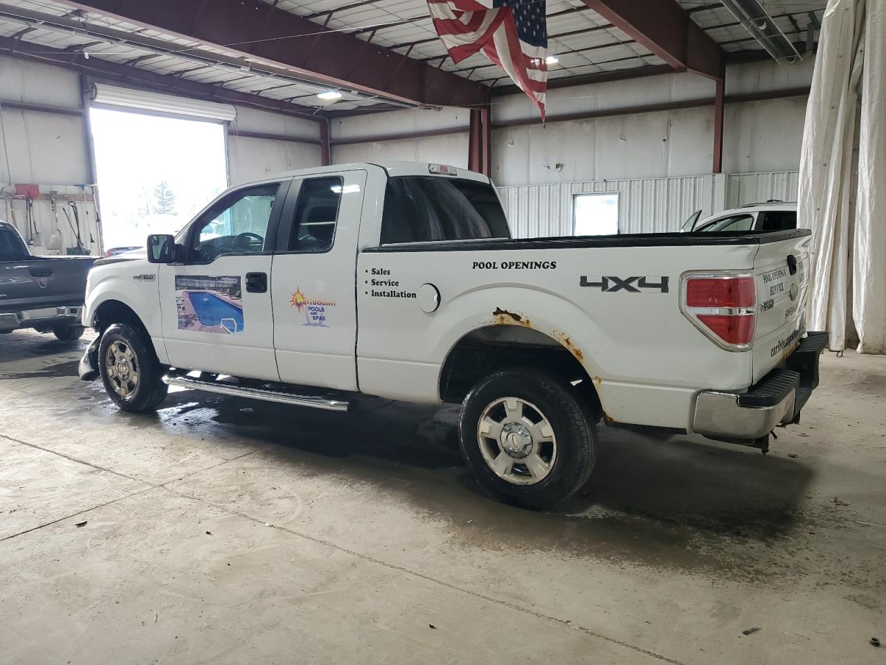 2011 Ford F150 Super Cab Белый vin: 1FTEX1EM3BFD16947