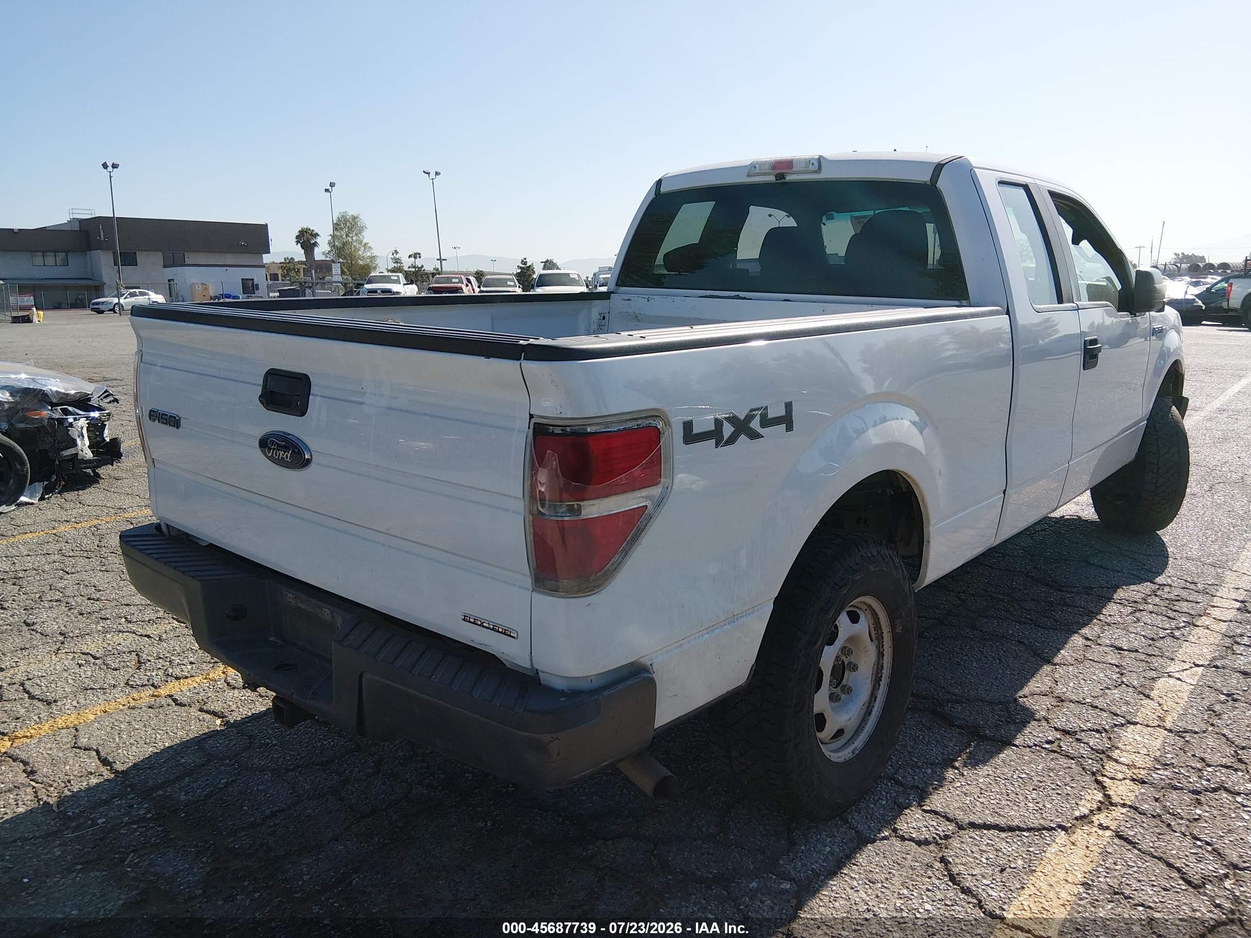 2013 Ford F-150 Xl White vin: 1FTEX1EM3DKD30292