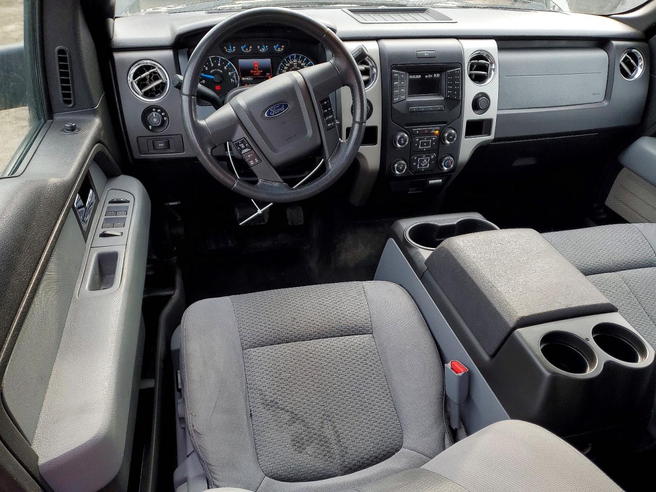 2014 Ford F150 Super Cab Black vin: 1FTEX1EM3EFB72787