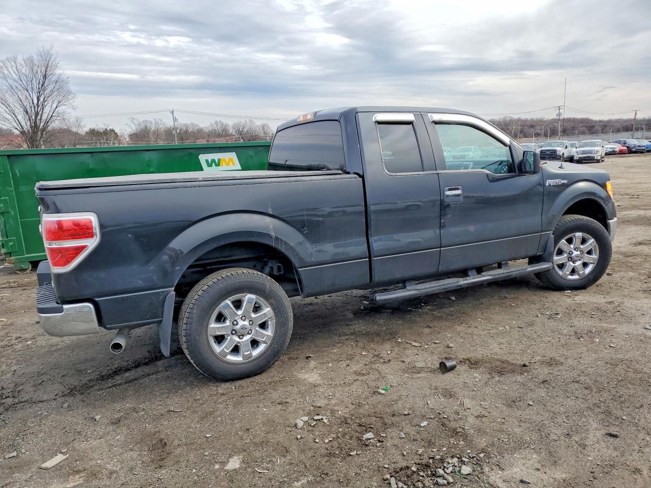 2014 Ford F150 Super Cab Black vin: 1FTEX1EM3EFB72787