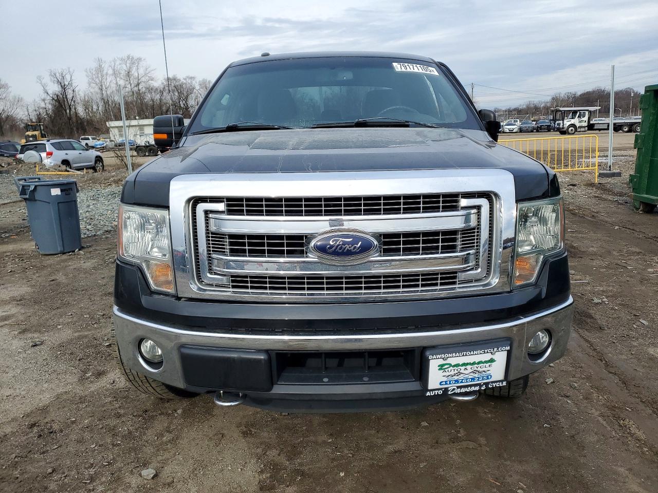 2014 Ford F150 Super Cab Black vin: 1FTEX1EM3EFB72787