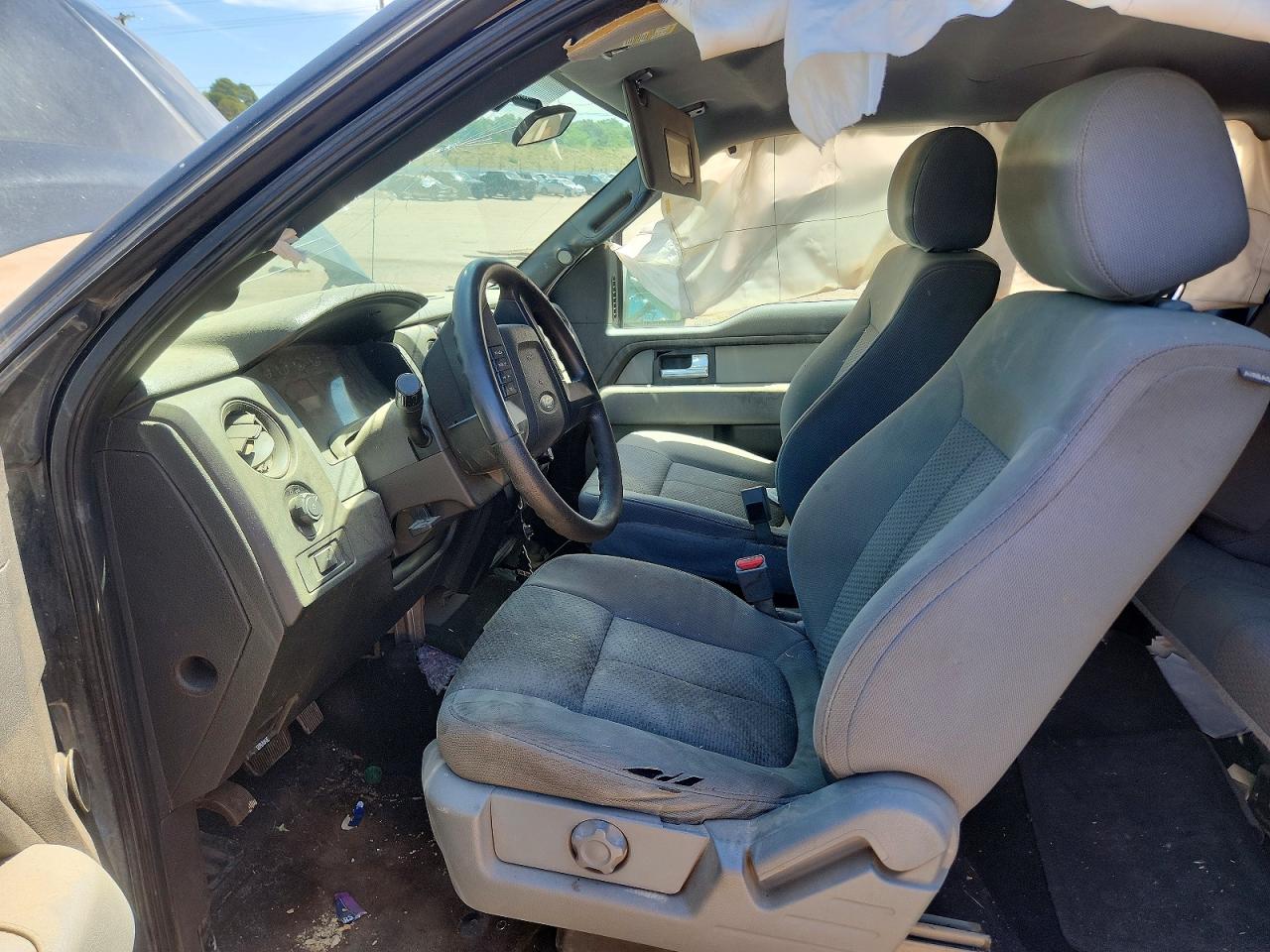 2014 Ford F150 Super Cab Black vin: 1FTEX1EM3EFC52929