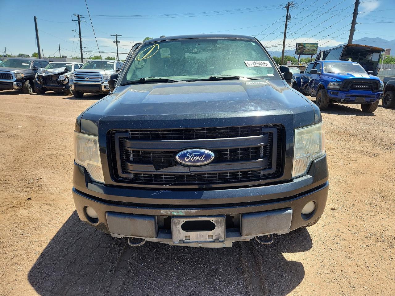 2014 Ford F150 Super Cab Black vin: 1FTEX1EM3EFC52929