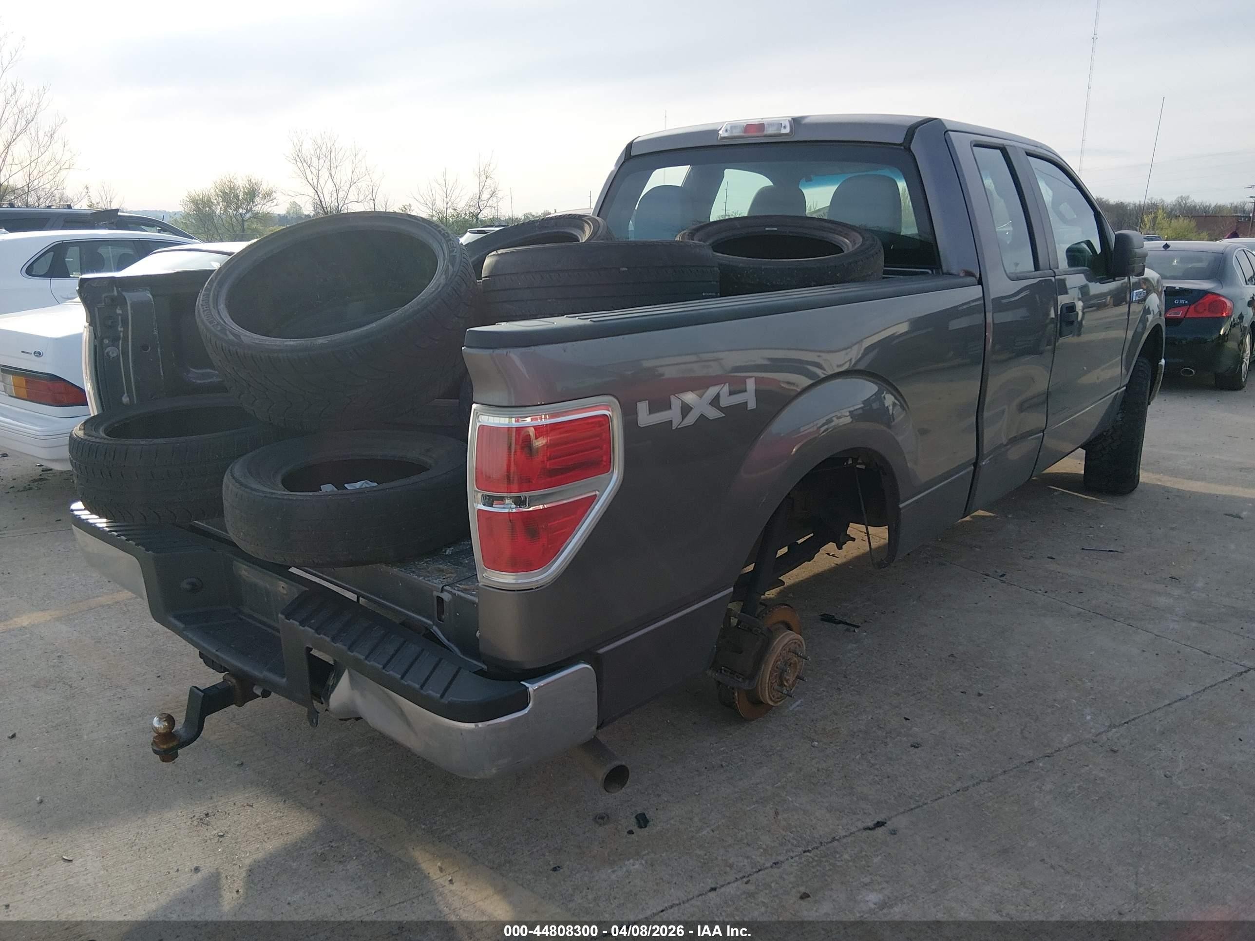 2014 Ford F-150 Xl Gray vin: 1FTEX1EM3EKE63619