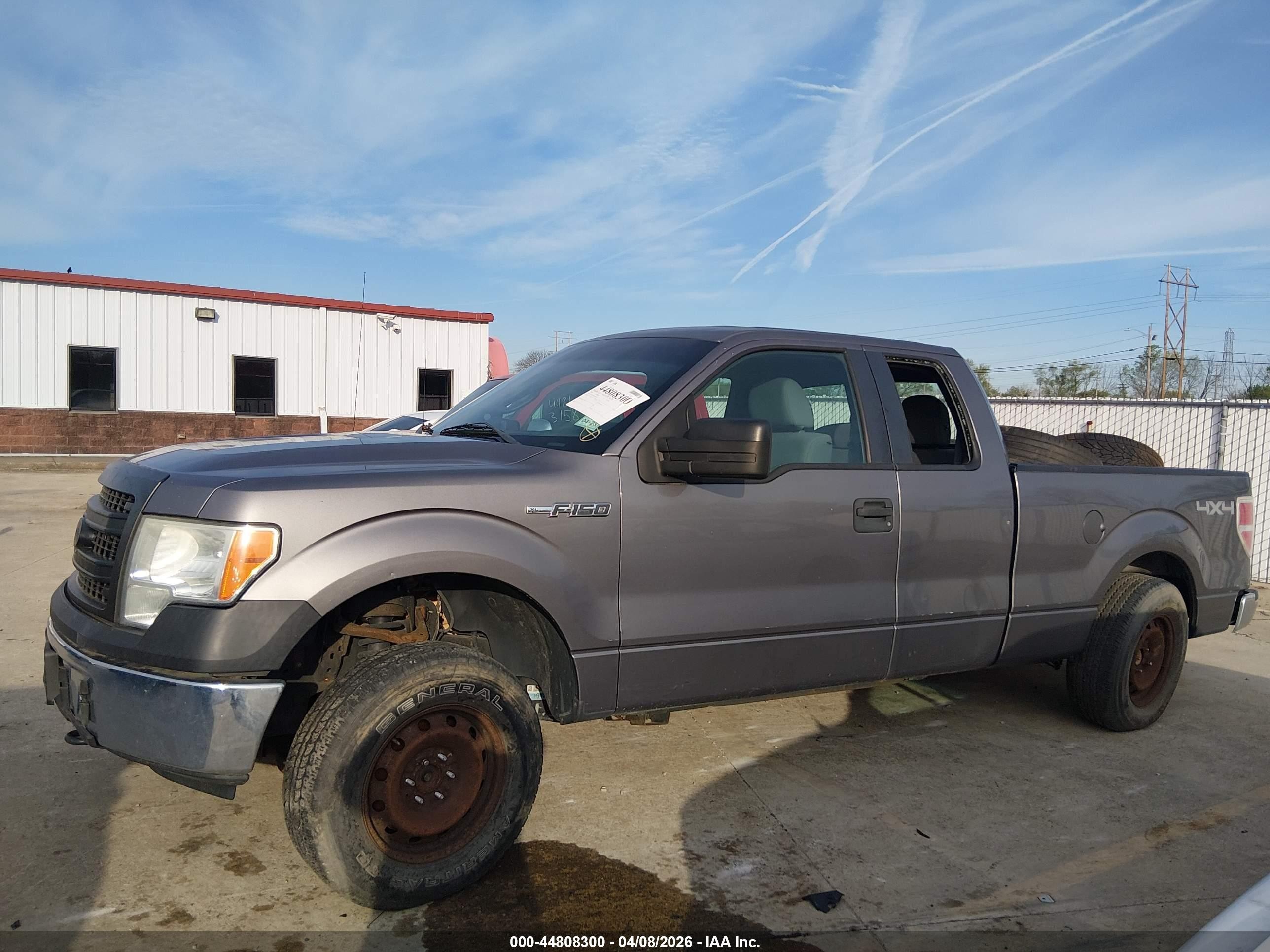 2014 Ford F-150 Xl Gray vin: 1FTEX1EM3EKE63619