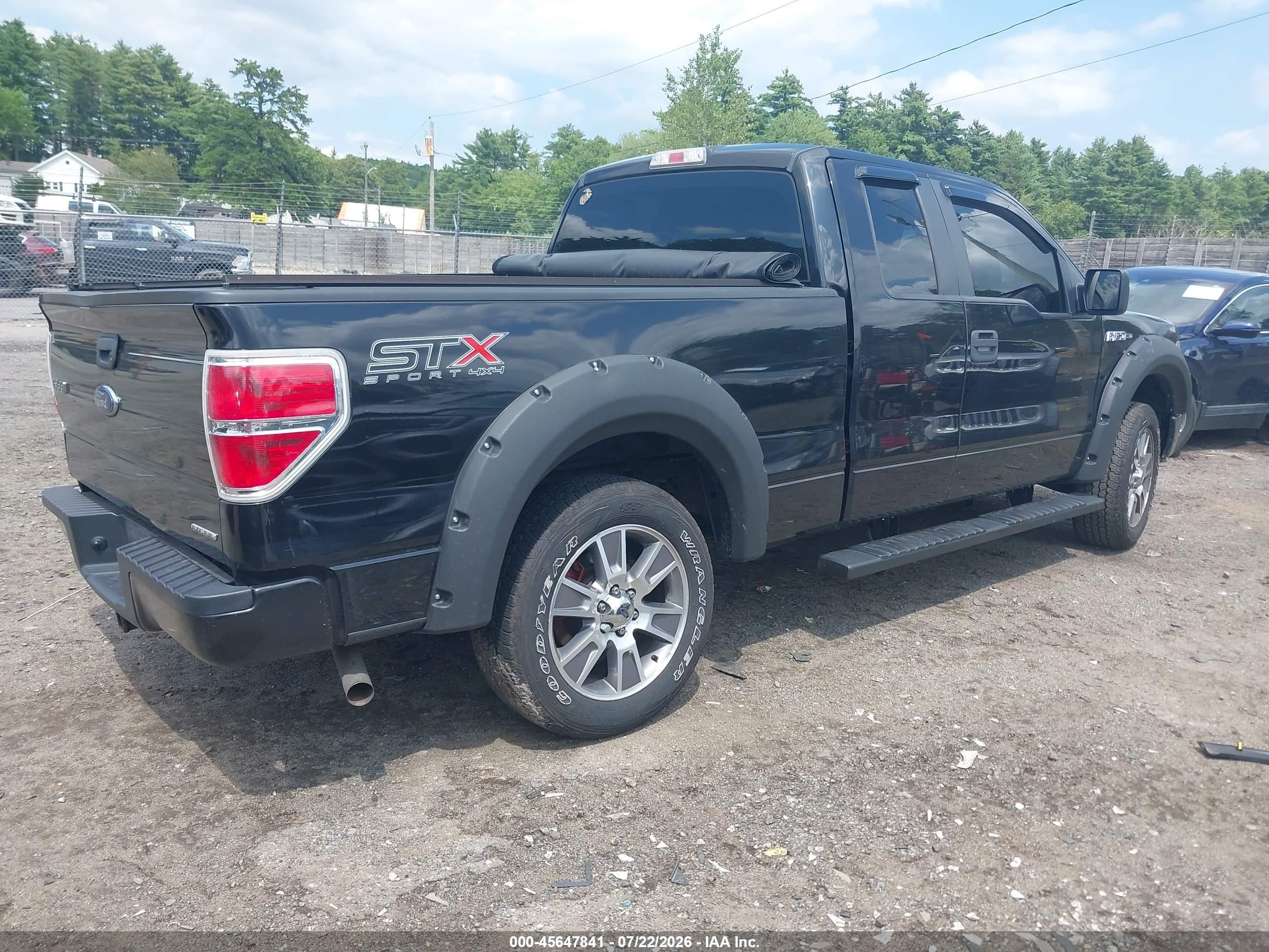 2014 Ford F-150 Stx Black vin: 1FTEX1EM3EKG01837