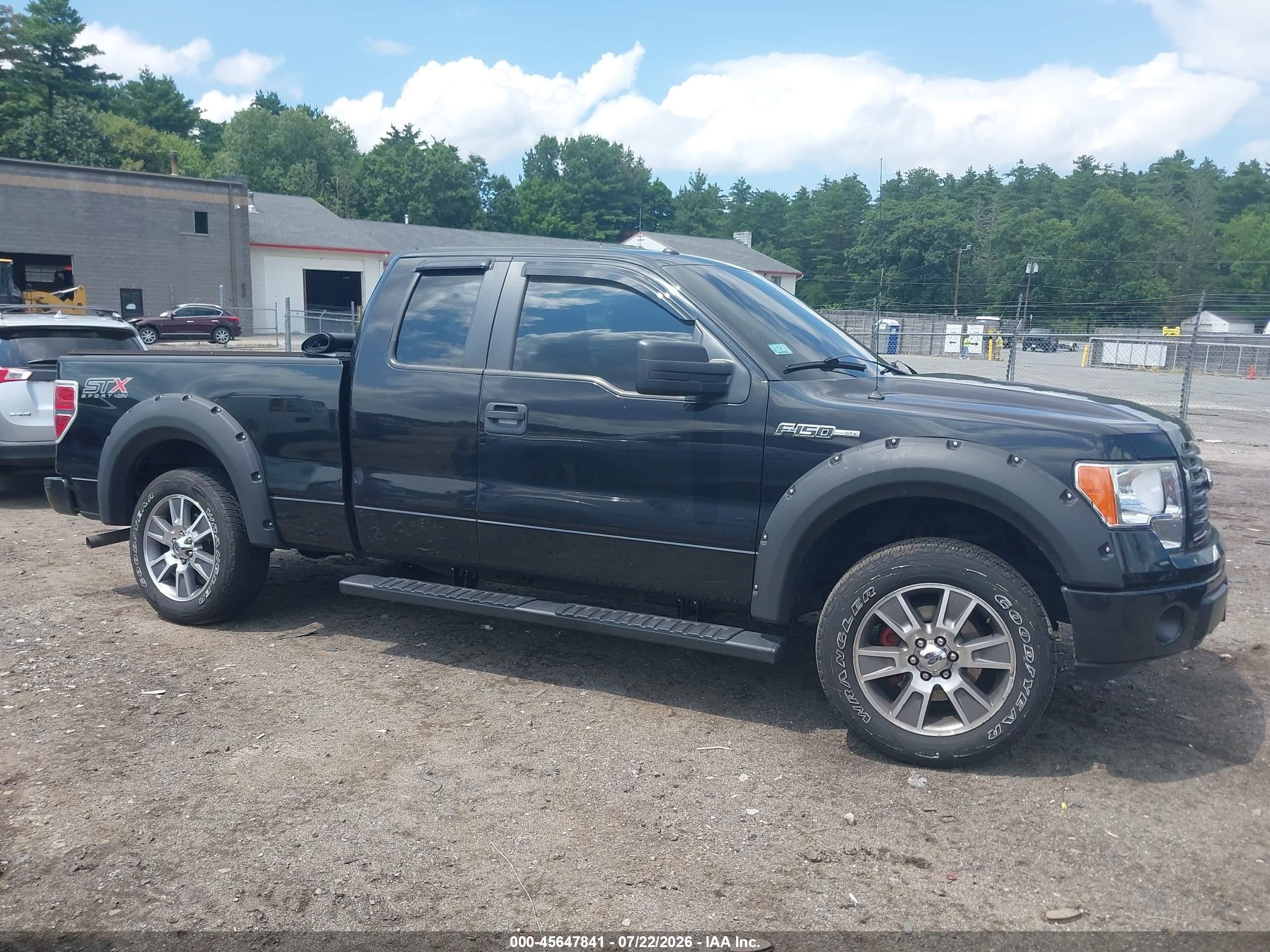2014 Ford F-150 Stx Black vin: 1FTEX1EM3EKG01837