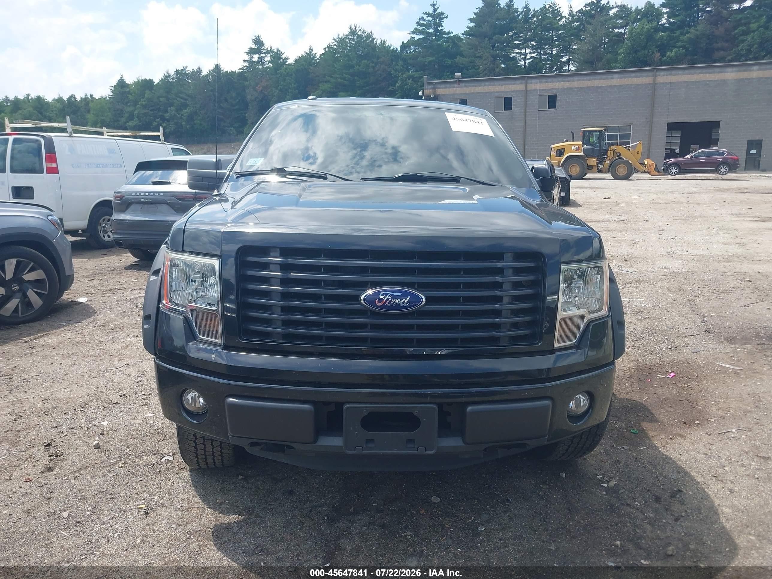 2014 Ford F-150 Stx Black vin: 1FTEX1EM3EKG01837