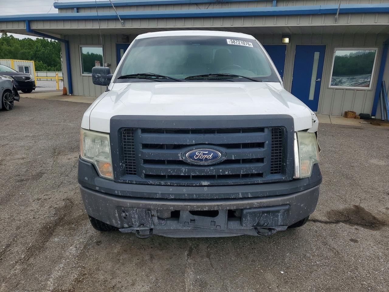 2011 Ford F150 Super Cab White vin: 1FTEX1EM4BFB93563