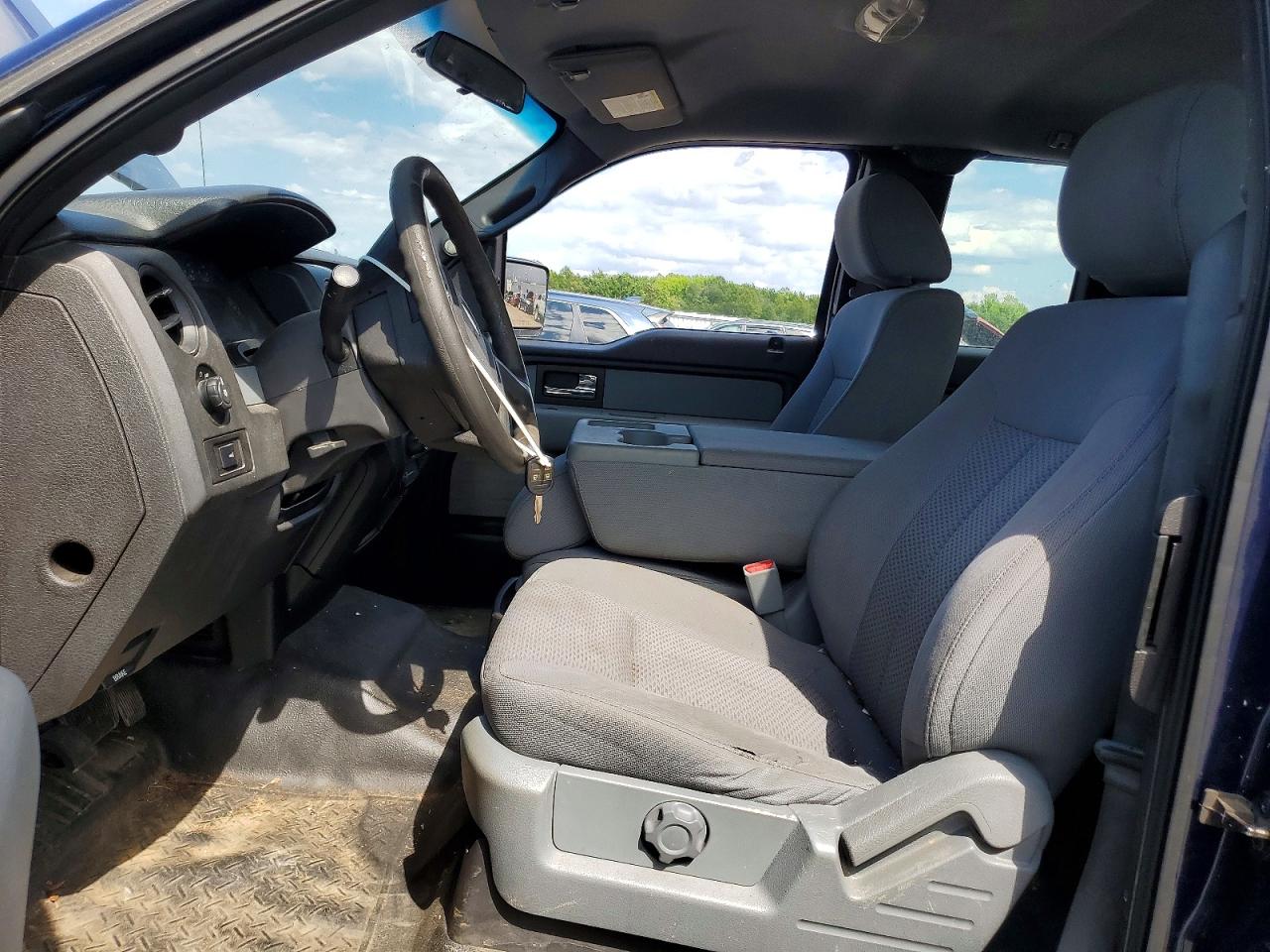 2014 Ford F150 Super Cab Blue vin: 1FTEX1EM4EFA94276