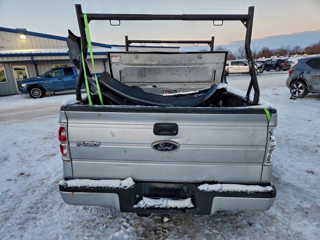 2011 Ford F150 Super Cab Silver vin: 1FTEX1EM5BFB79963