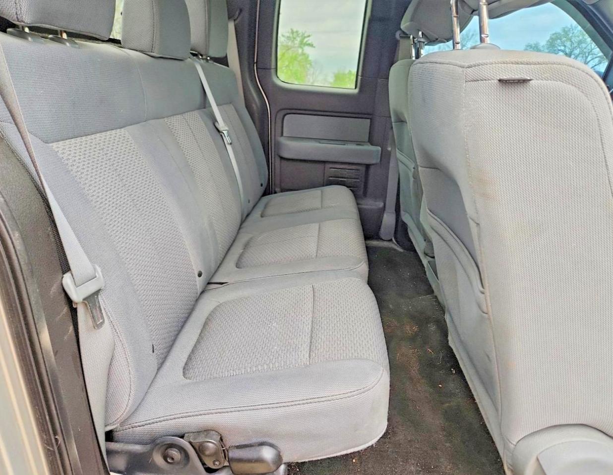 2012 Ford F150 Super Cab Gray vin: 1FTEX1EM5CFA75328