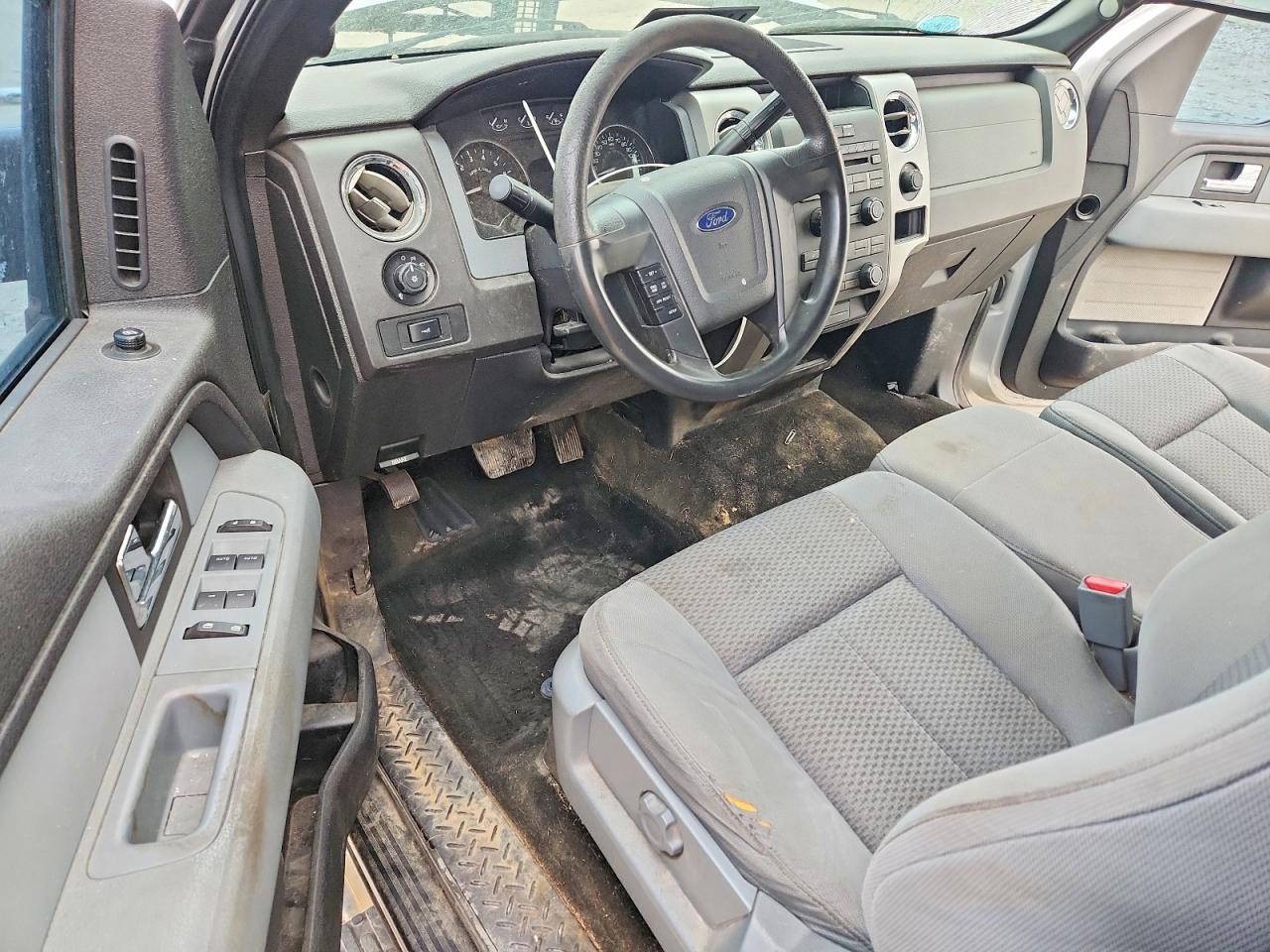 2012 Ford F150 Super Cab Gray vin: 1FTEX1EM5CFA75328
