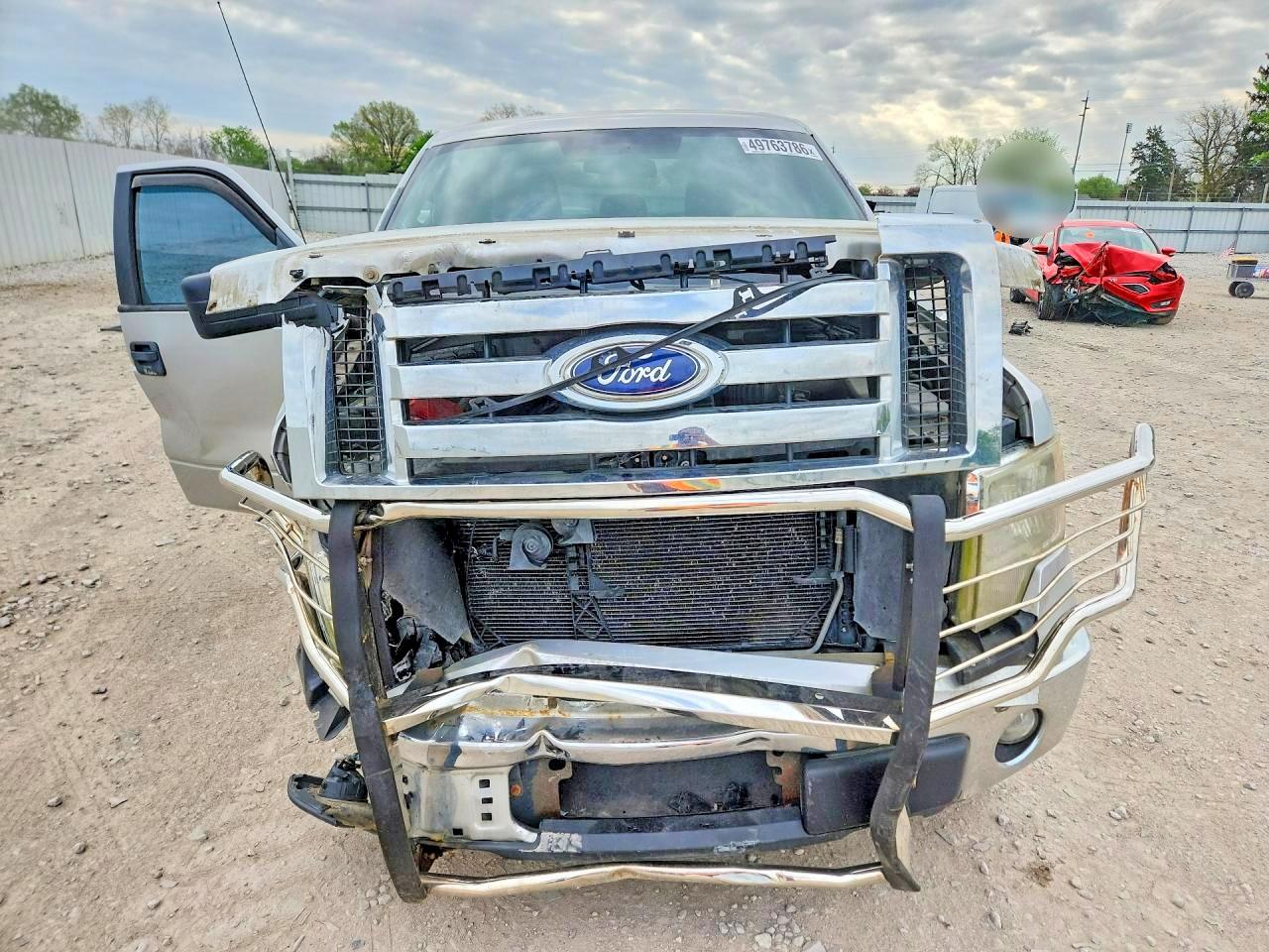 2012 Ford F150 Super Cab Gray vin: 1FTEX1EM5CFA75328
