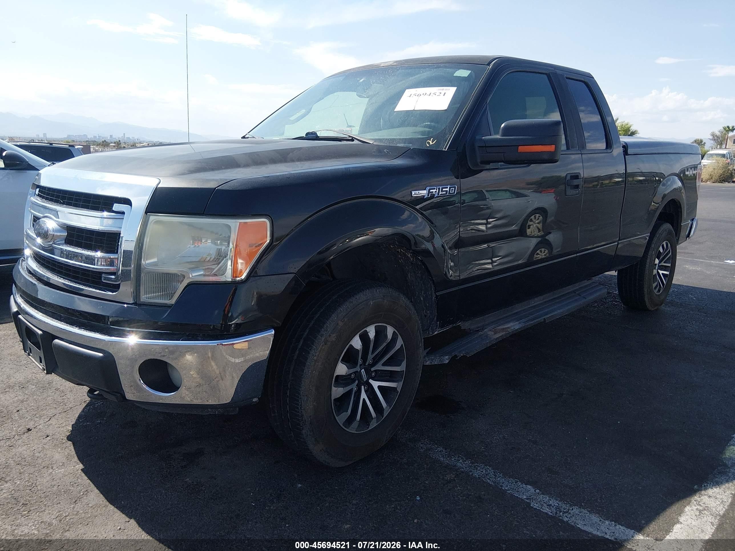 2013 Ford F-150 Xlt Black vin: 1FTEX1EM5DKF61792