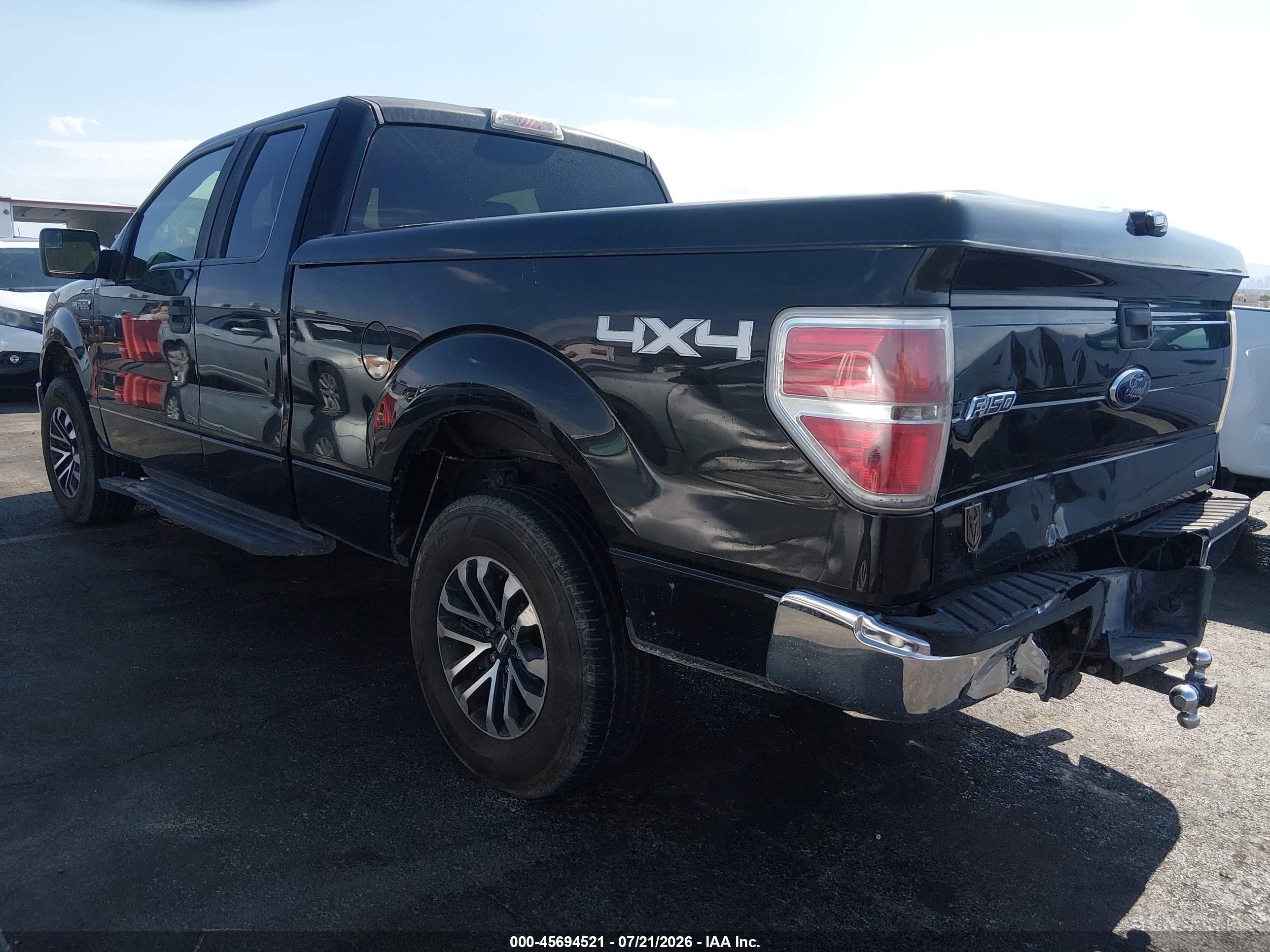 2013 Ford F-150 Xlt Black vin: 1FTEX1EM5DKF61792