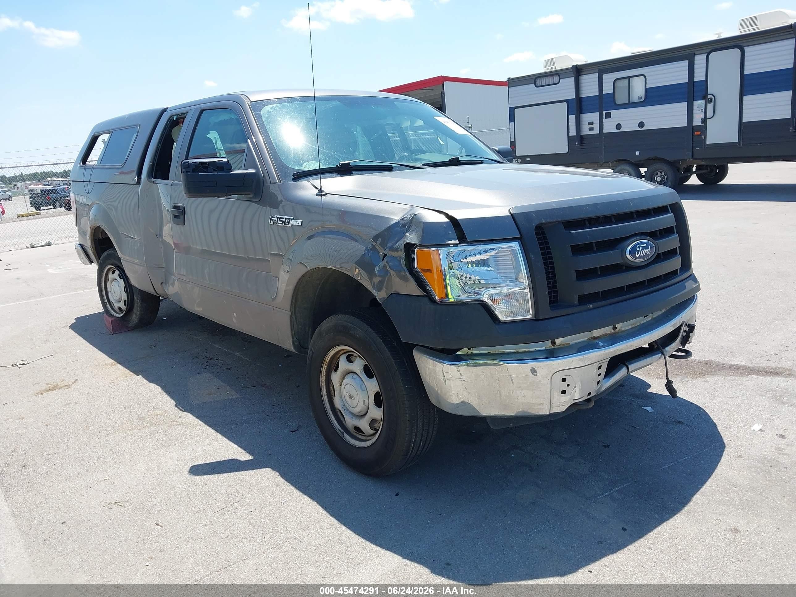 2011 Ford F-150 Stx/xl/xlt Gray vin: 1FTEX1EM6BFA86336