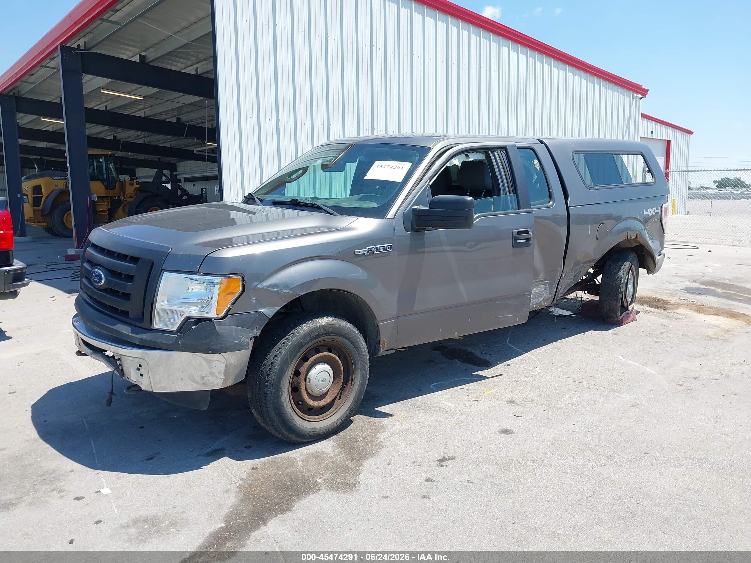 2011 Ford F-150 Stx/xl/xlt Gray vin: 1FTEX1EM6BFA86336