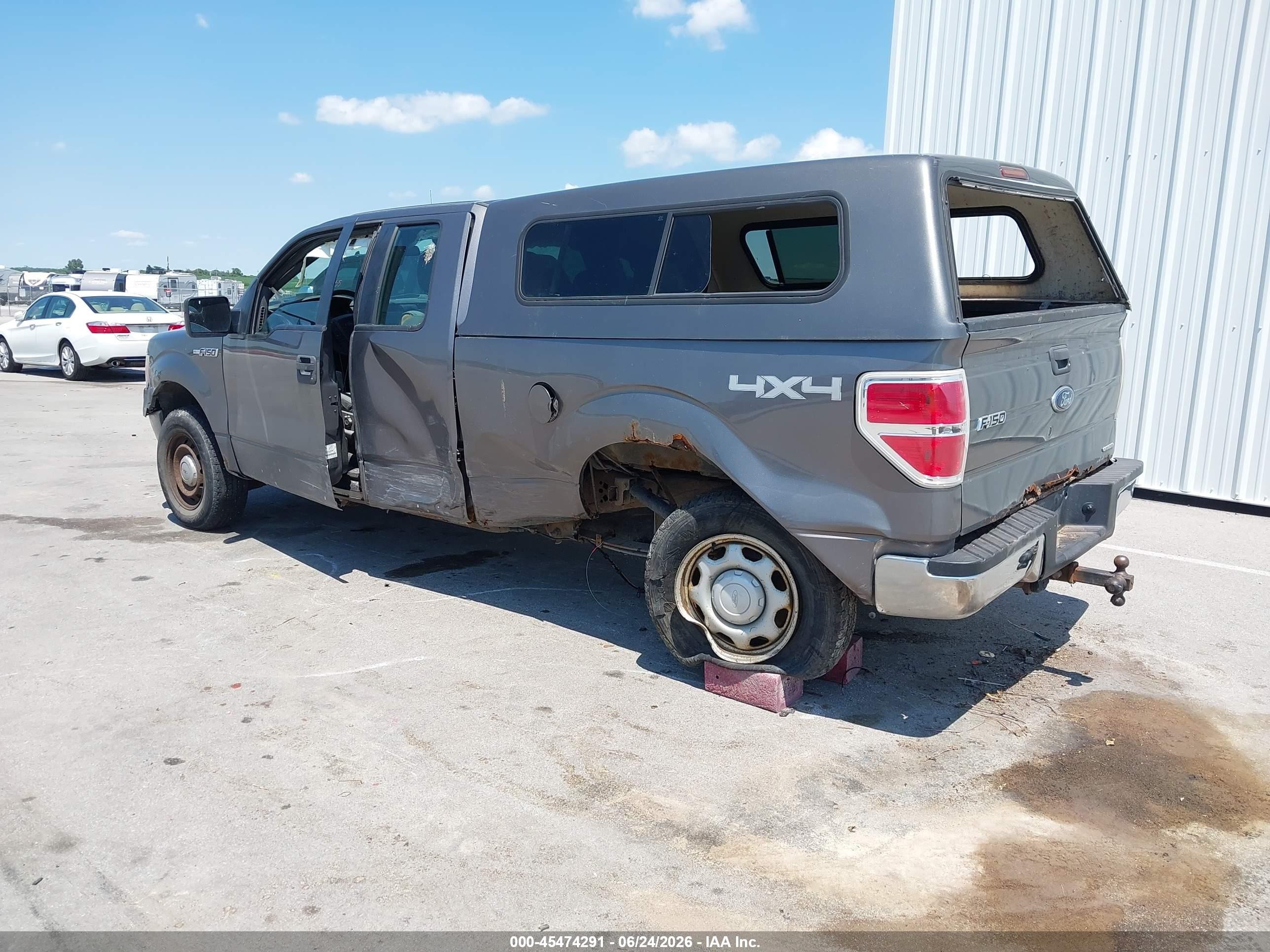 2011 Ford F-150 Stx/xl/xlt Gray vin: 1FTEX1EM6BFA86336