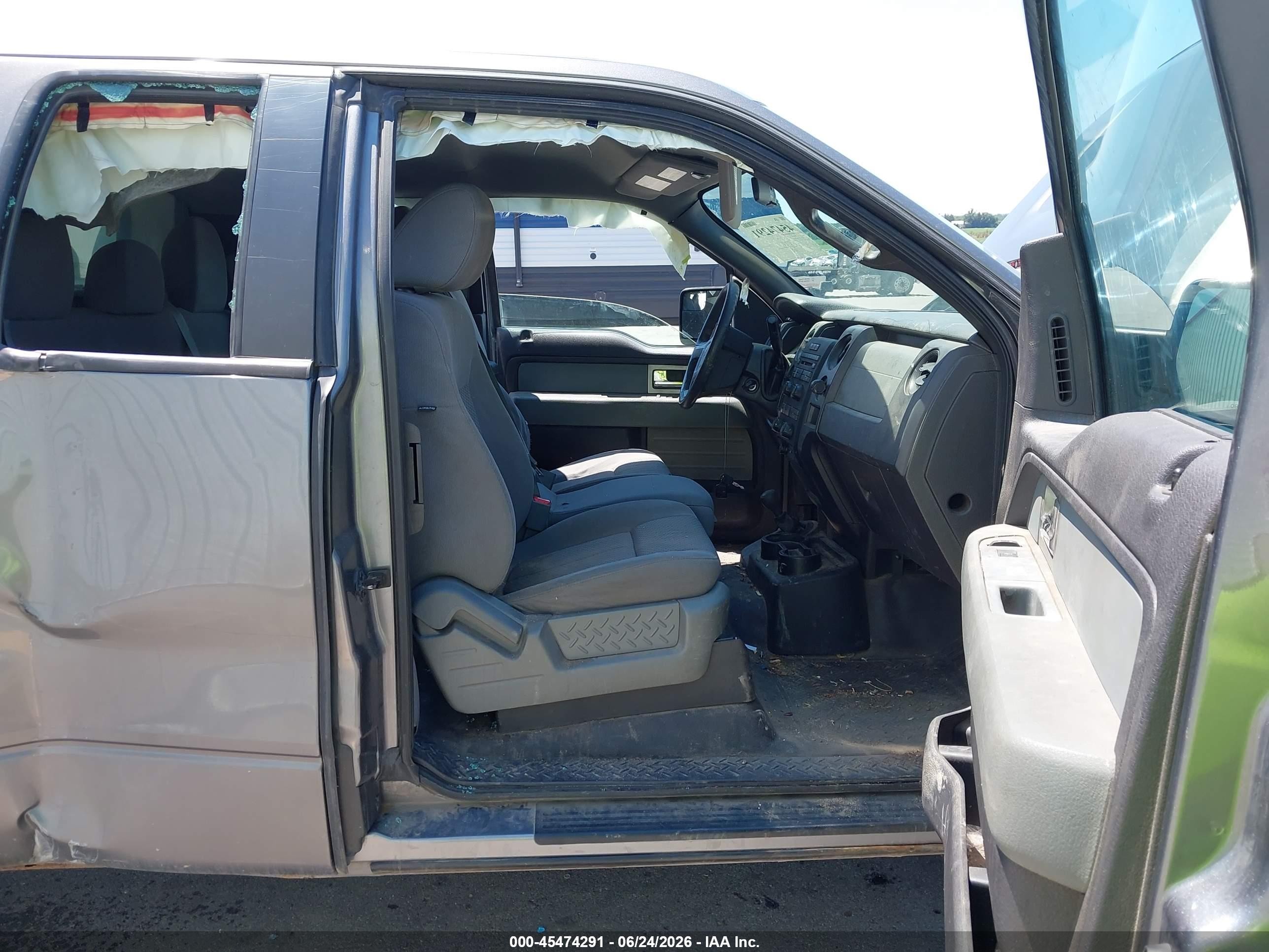 2011 Ford F-150 Stx/xl/xlt Gray vin: 1FTEX1EM6BFA86336