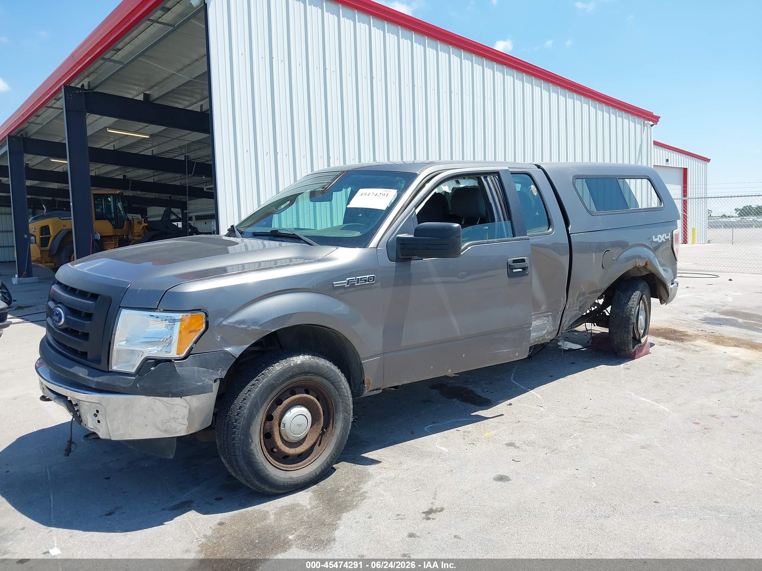 2011 Ford F-150 Stx/xl/xlt Gray vin: 1FTEX1EM6BFA86336