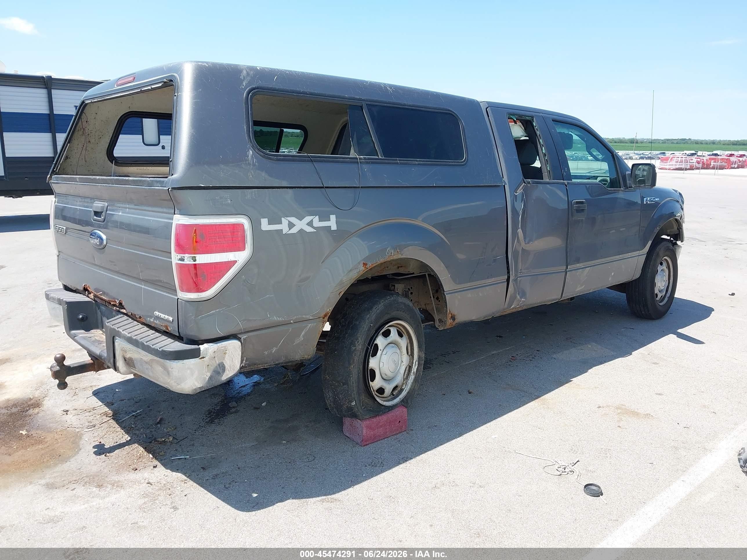 2011 Ford F-150 Stx/xl/xlt Gray vin: 1FTEX1EM6BFA86336